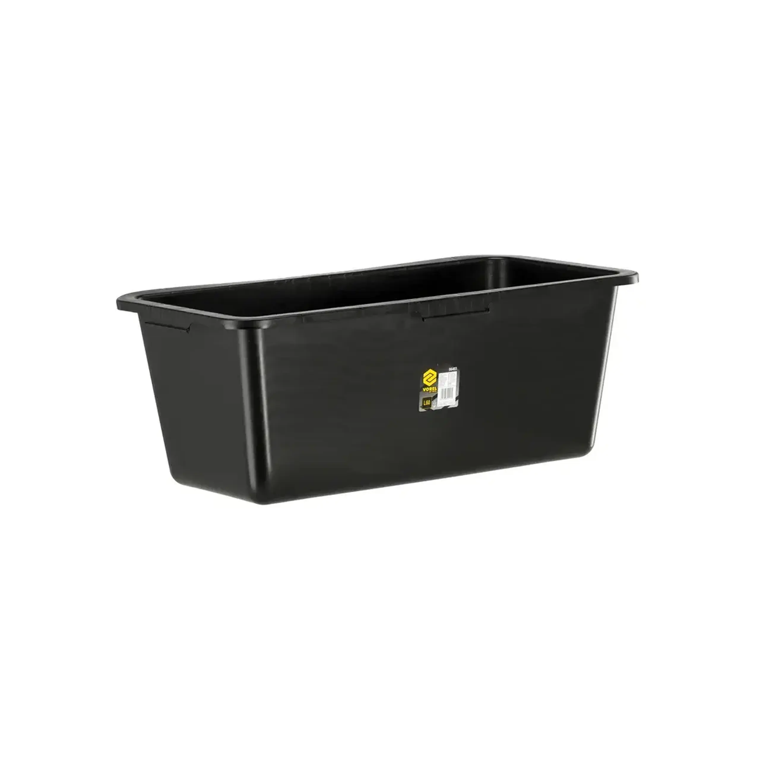 Vas pentru construcții 40 l Vorel - Dimensiuni (L x W x H x Ø) 755 x 405 x 285 mm
