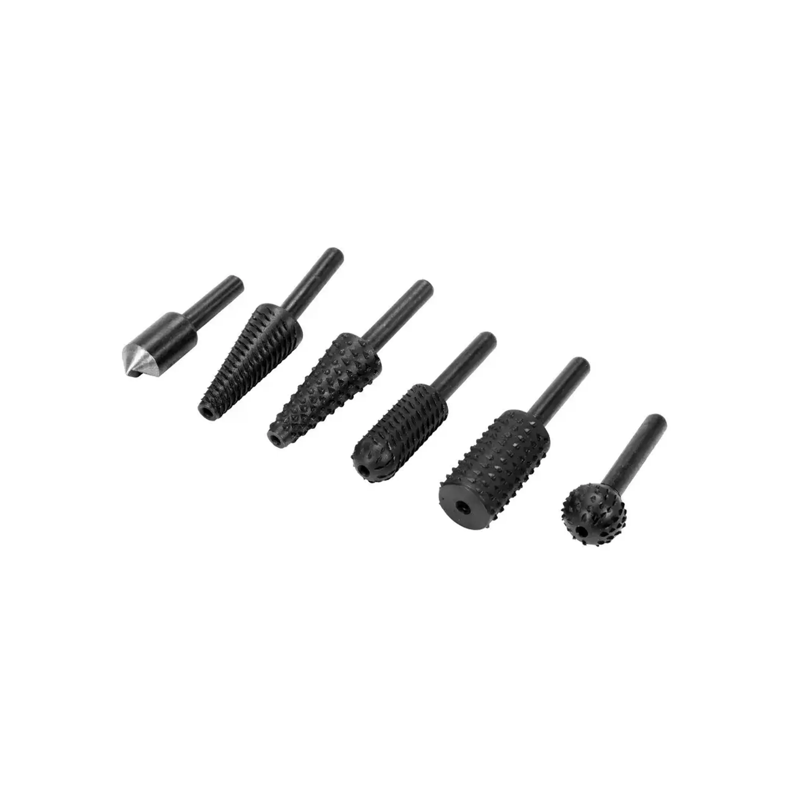 Set freze 6 buc. pentru metal/lemn 6 - 15 mm Cilindric Yato