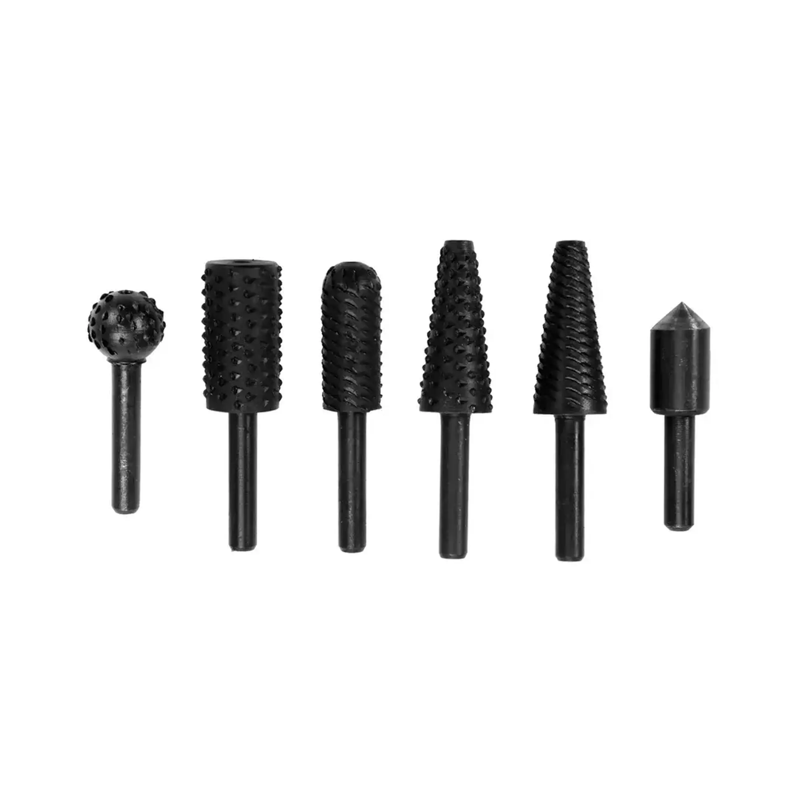 Set freze 6 buc. pentru metal/lemn 6 - 15 mm Cilindric Yato