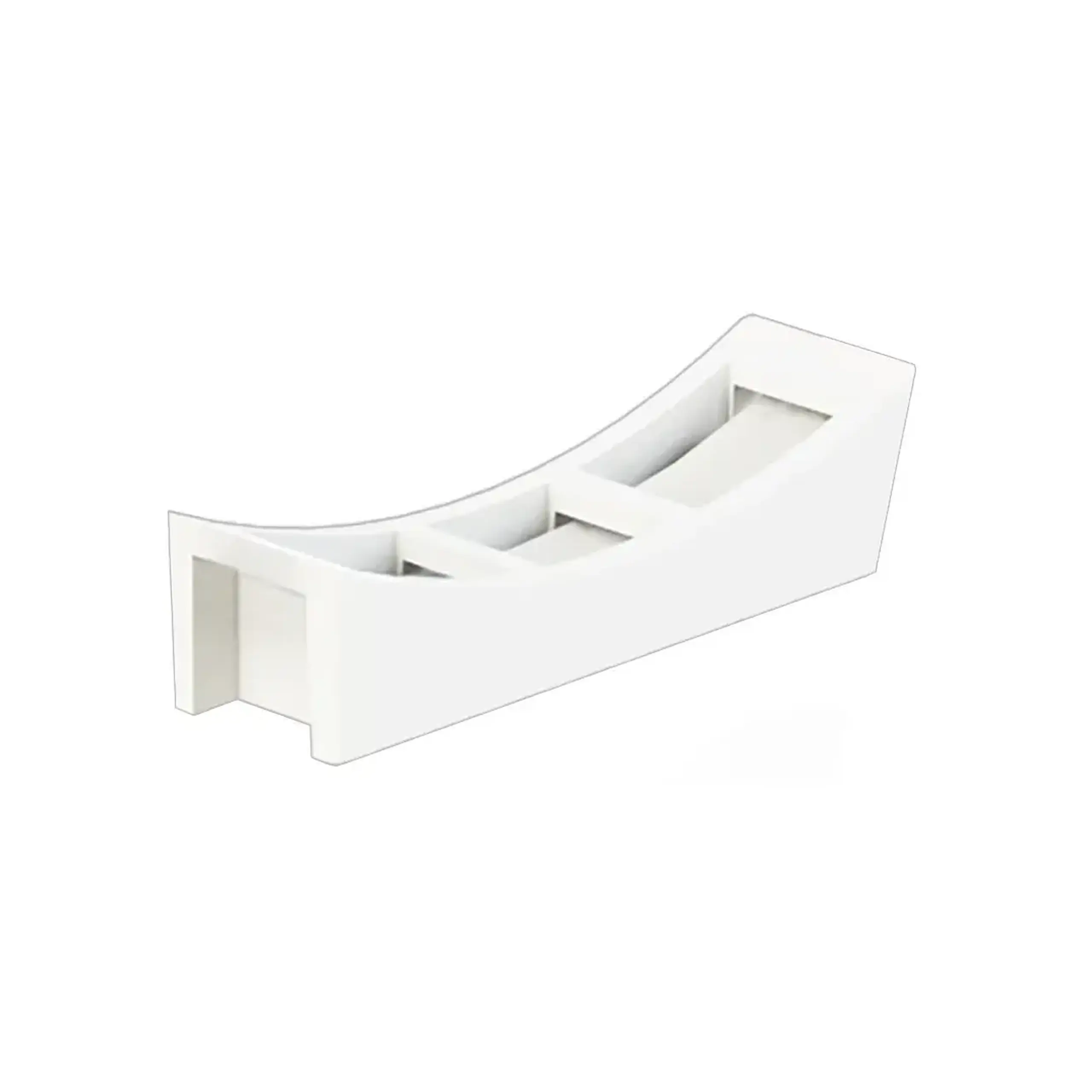 Set suport curelușe 8.8 mm 20 buc. Alb Plastic ORNO