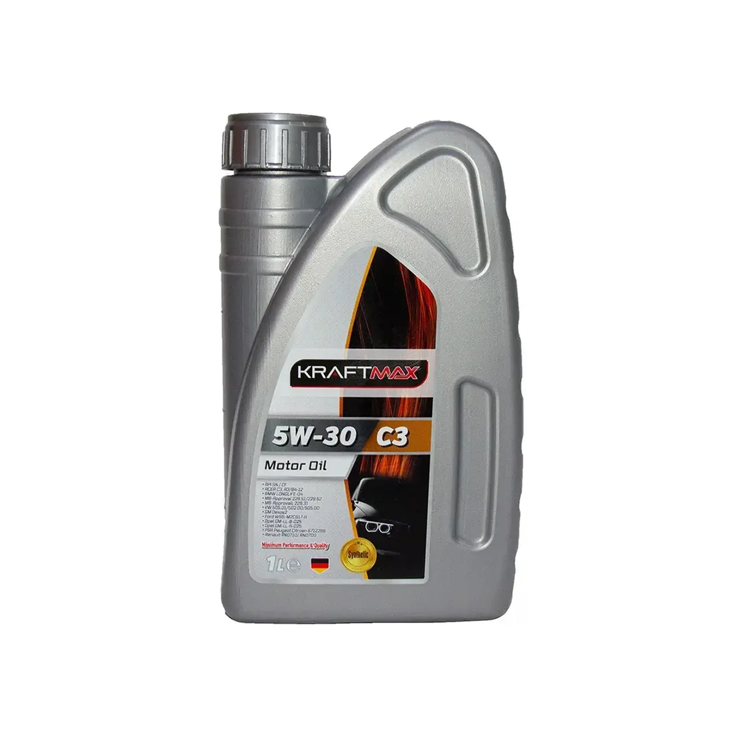 Ulei pentru motor 5W30 C3 API SN/C3 1 l KRAFTMAX - Volum rezervor 1 l