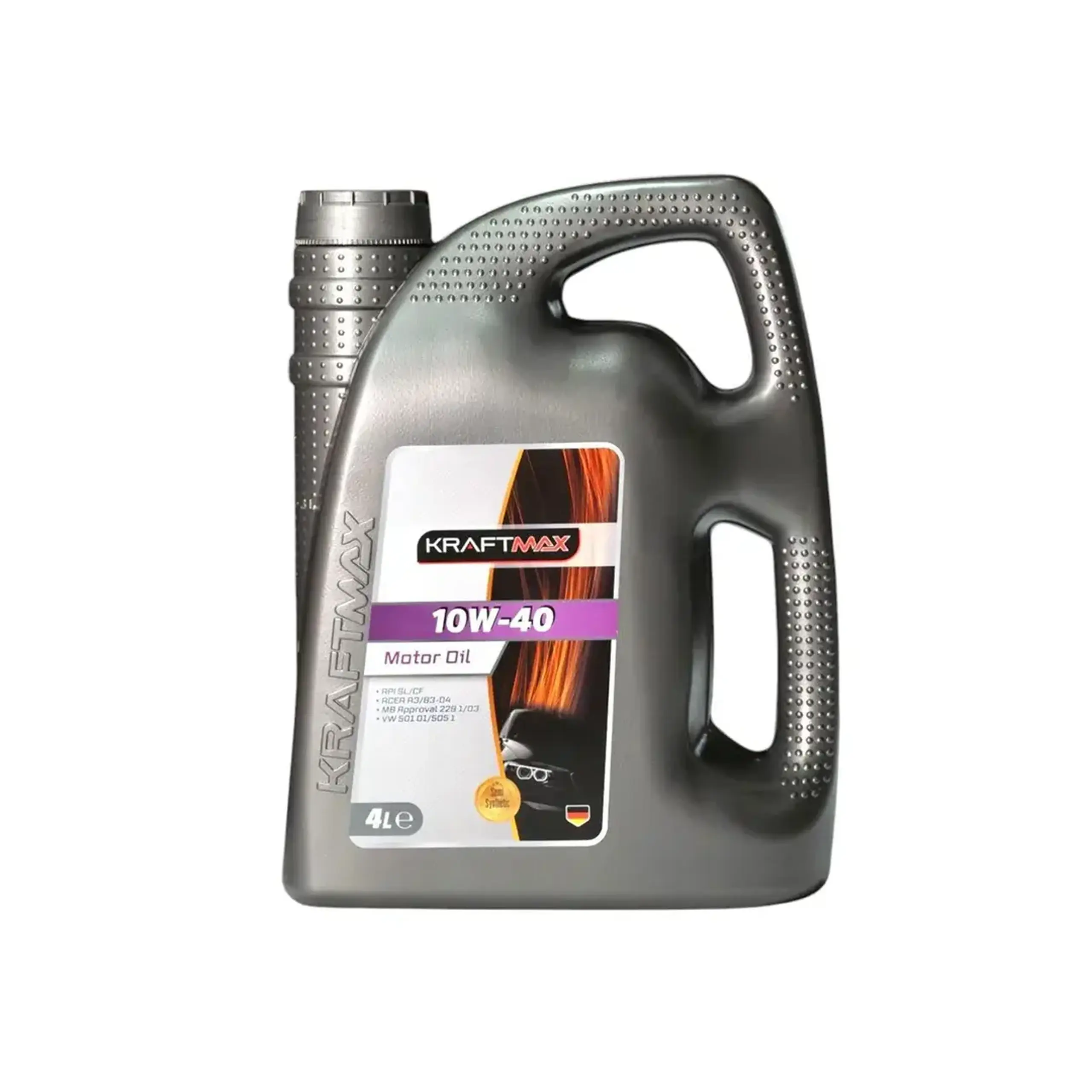 Ulei pentru motor 10W40 API SL/CF 1 l KRAFTMAX - Volum rezervor 4 l