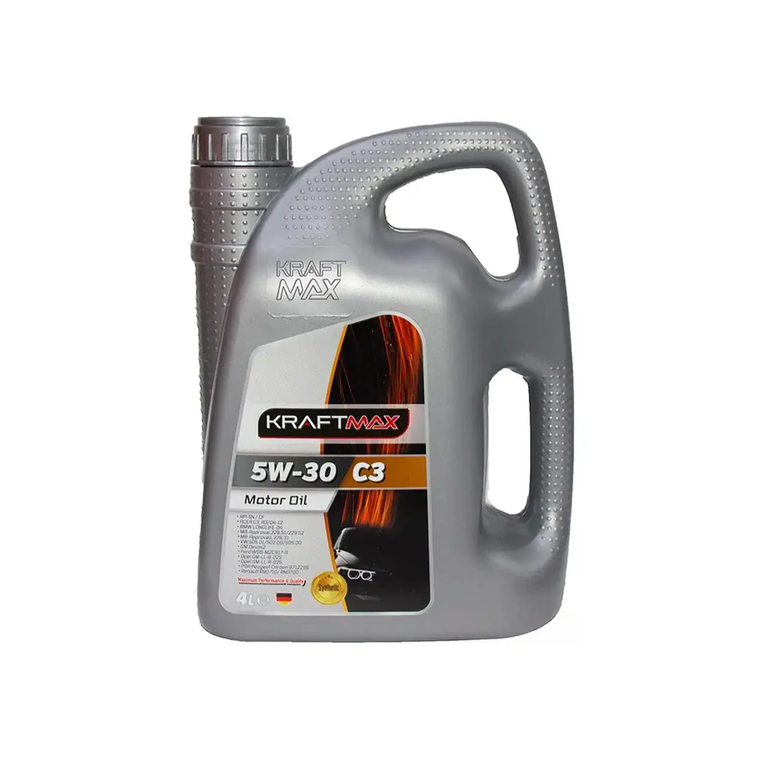 Ulei pentru motor 5W30 C3 API SN/C3 1 l KRAFTMAX - Volum rezervor 4 l