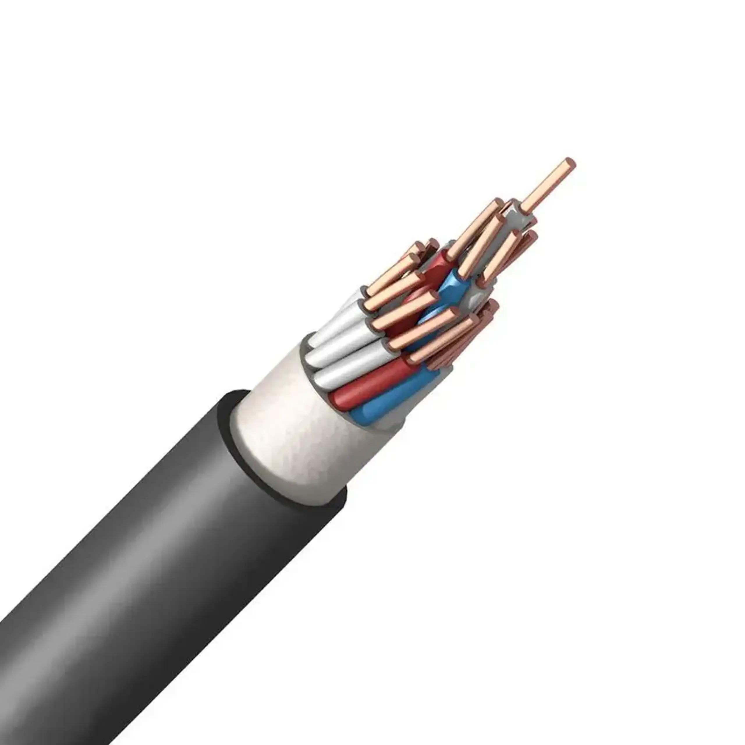 Cablu KVVGng-LS 19 * 1.5 mm² negru cupru