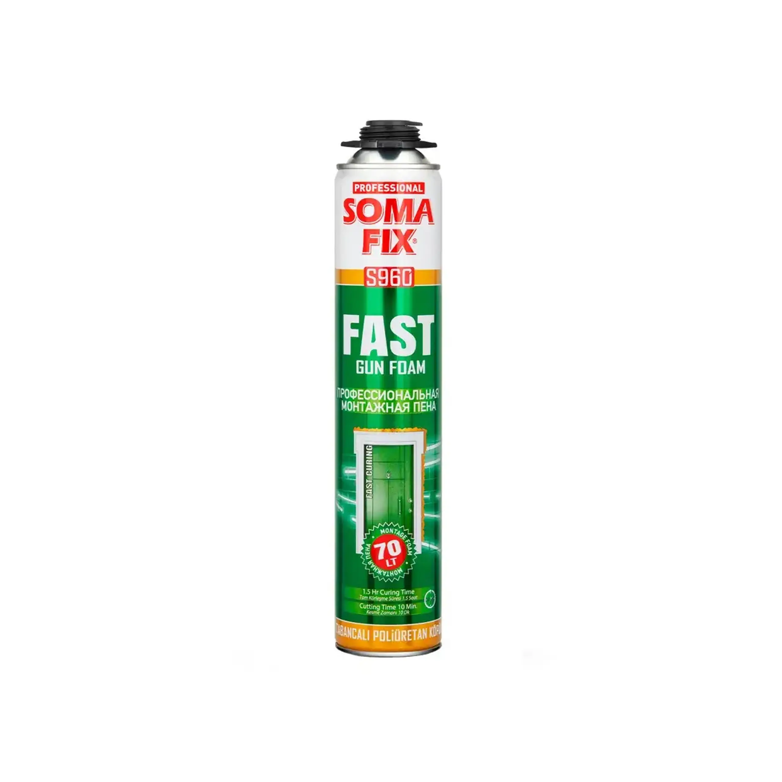 Spumă poliuretanică pentru montaj 850 ml Somafix
