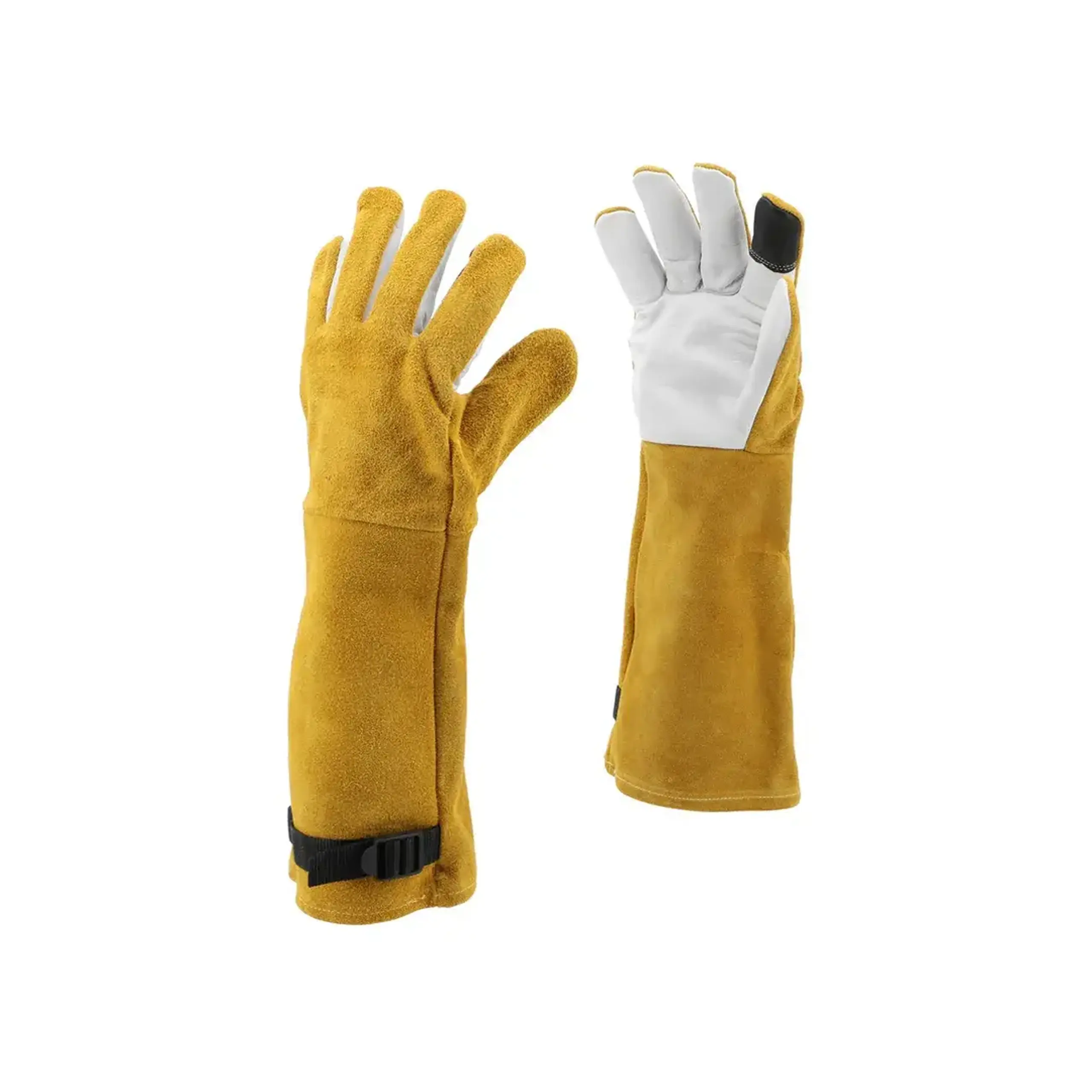 Mănuşi de grădină cu protecţie anti-spini 8 Galben Flo - Mărime 8