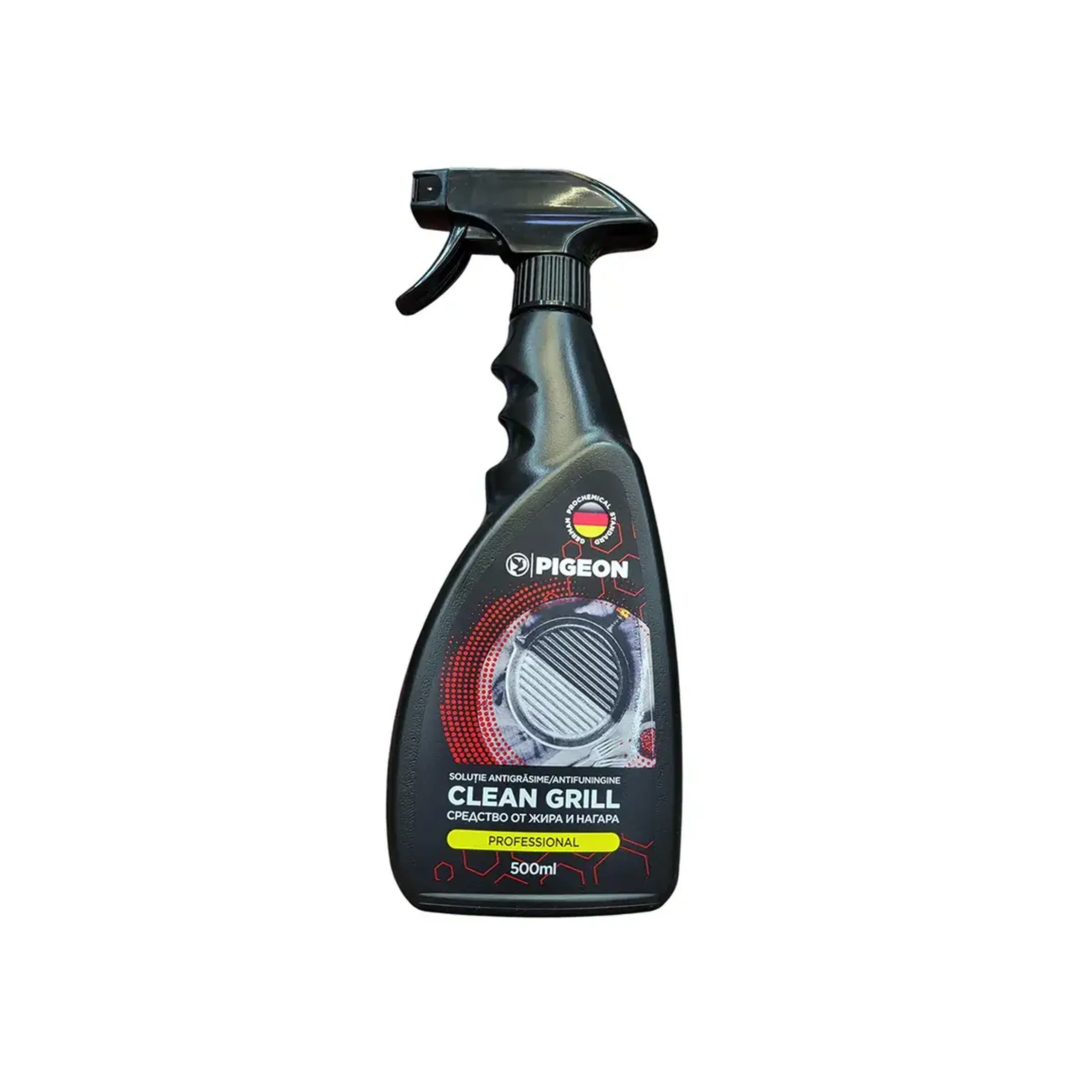 Soluție de curățat grăsime și funingine GRILL 500 ml Pigeon
