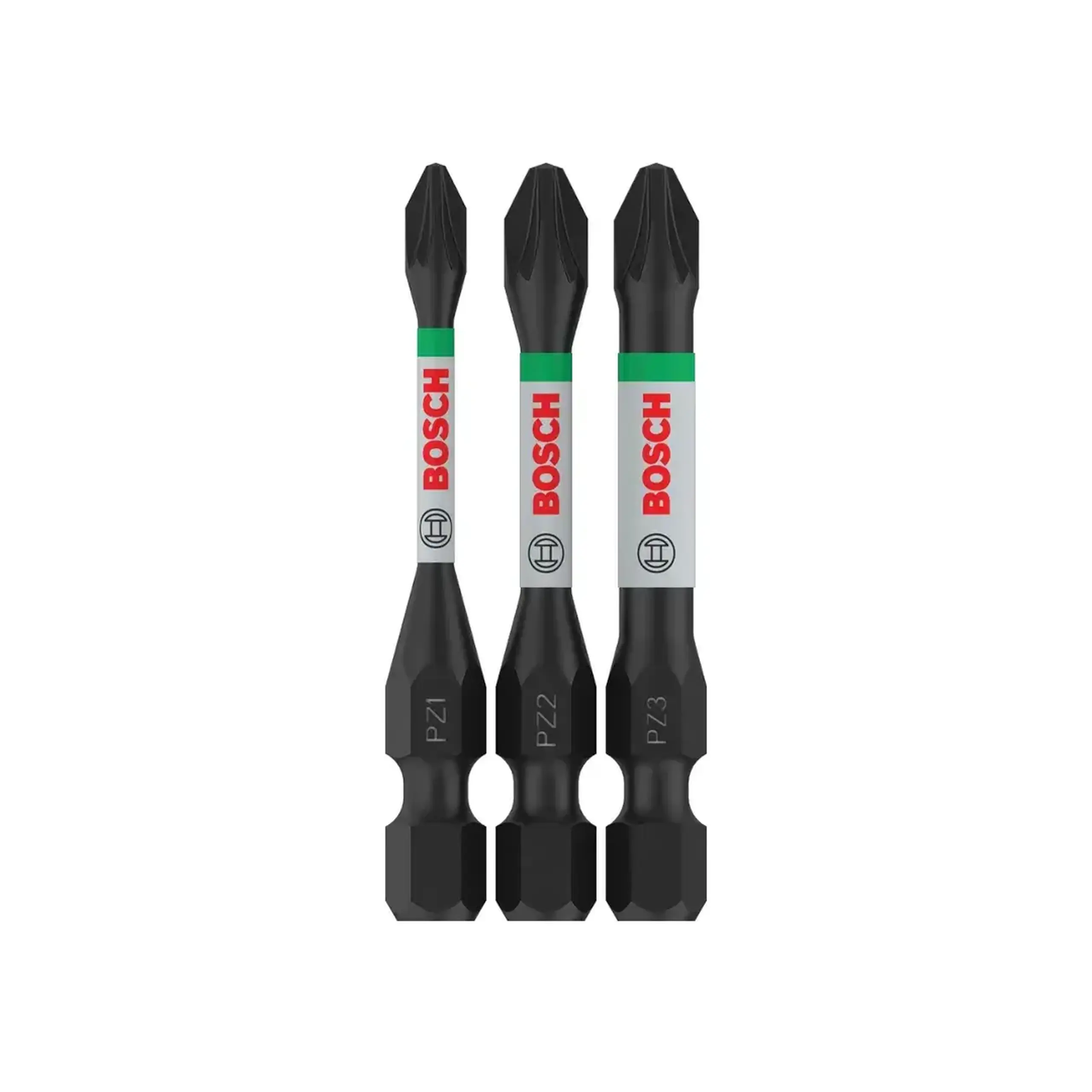 Set biți 3 buc. PZ1, PZ2, PZ3 1/4" 55 mm Bosch