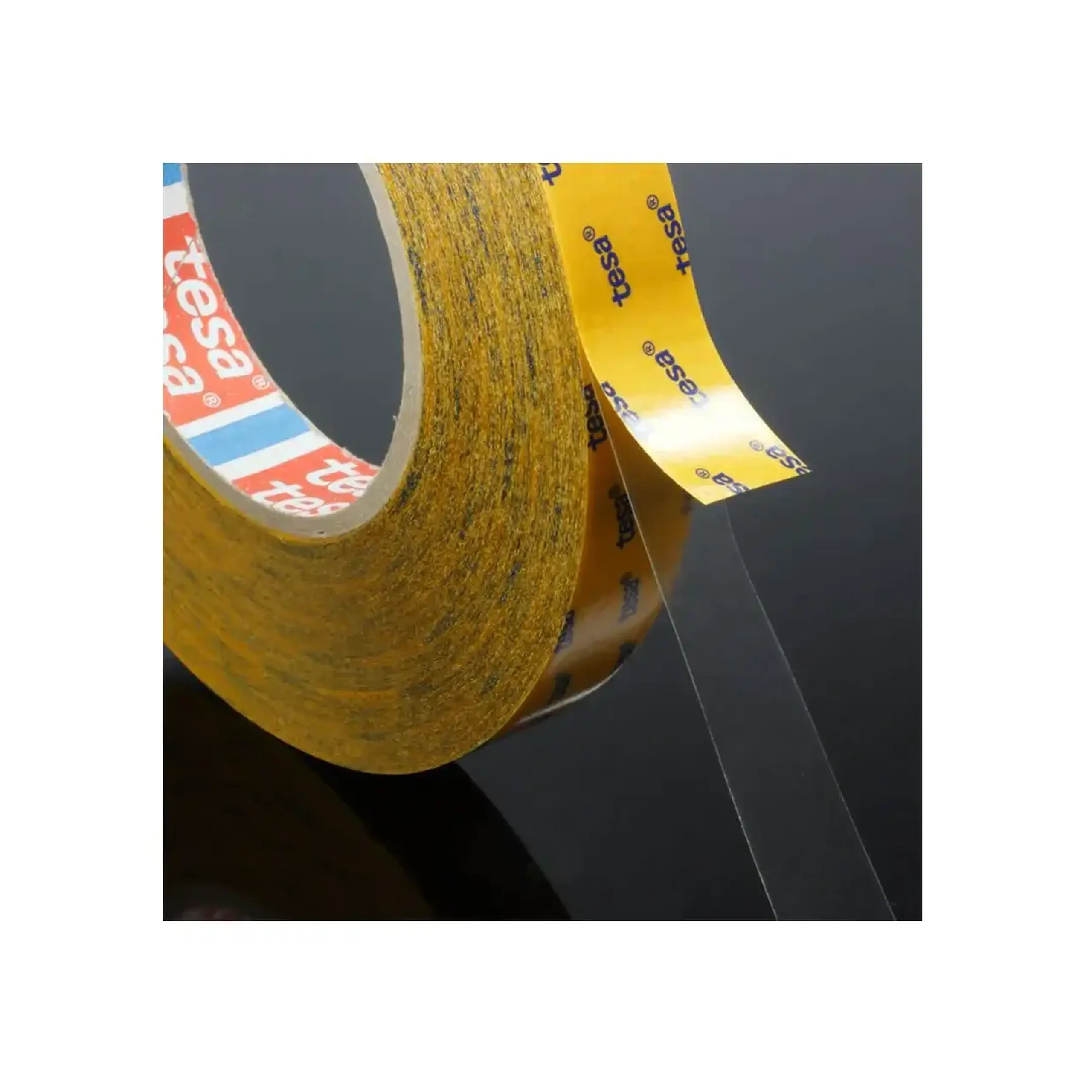 Bandă dublă adezivă 9 mm x 50 m Transparent Tesa