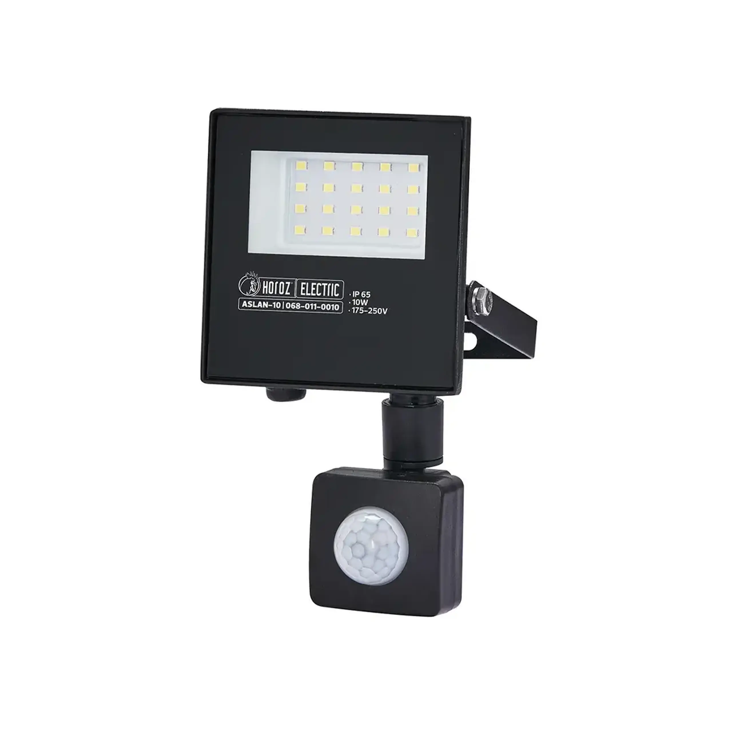 Proiector LED cu senzor de mișcare ASLAN/S10 10 W SMD 6500 K 220 - 240 V IP65 Horoz