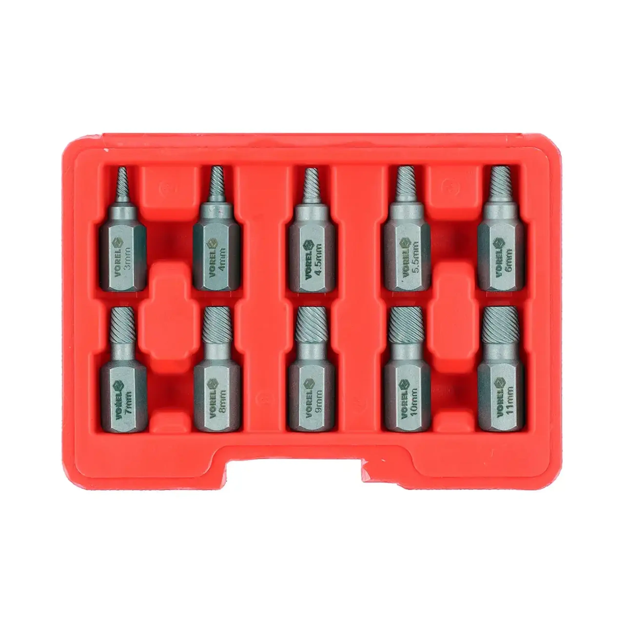 Set de extractoare pentru șuruburi HEX, TORX, SL 3 - 11 mm Yato