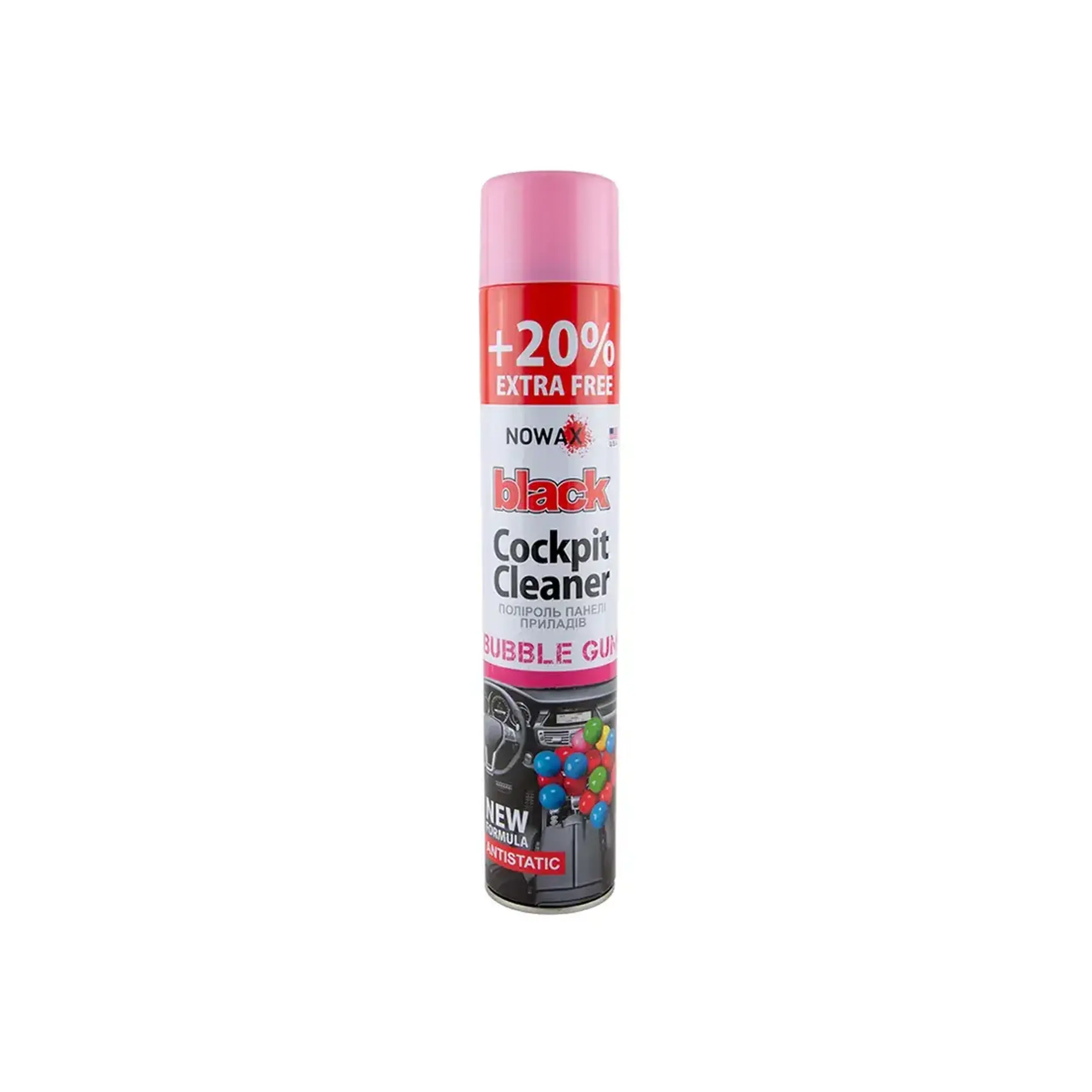Soluție pentru lustruire plastic BUBBLE GUM 750 ml Nowax