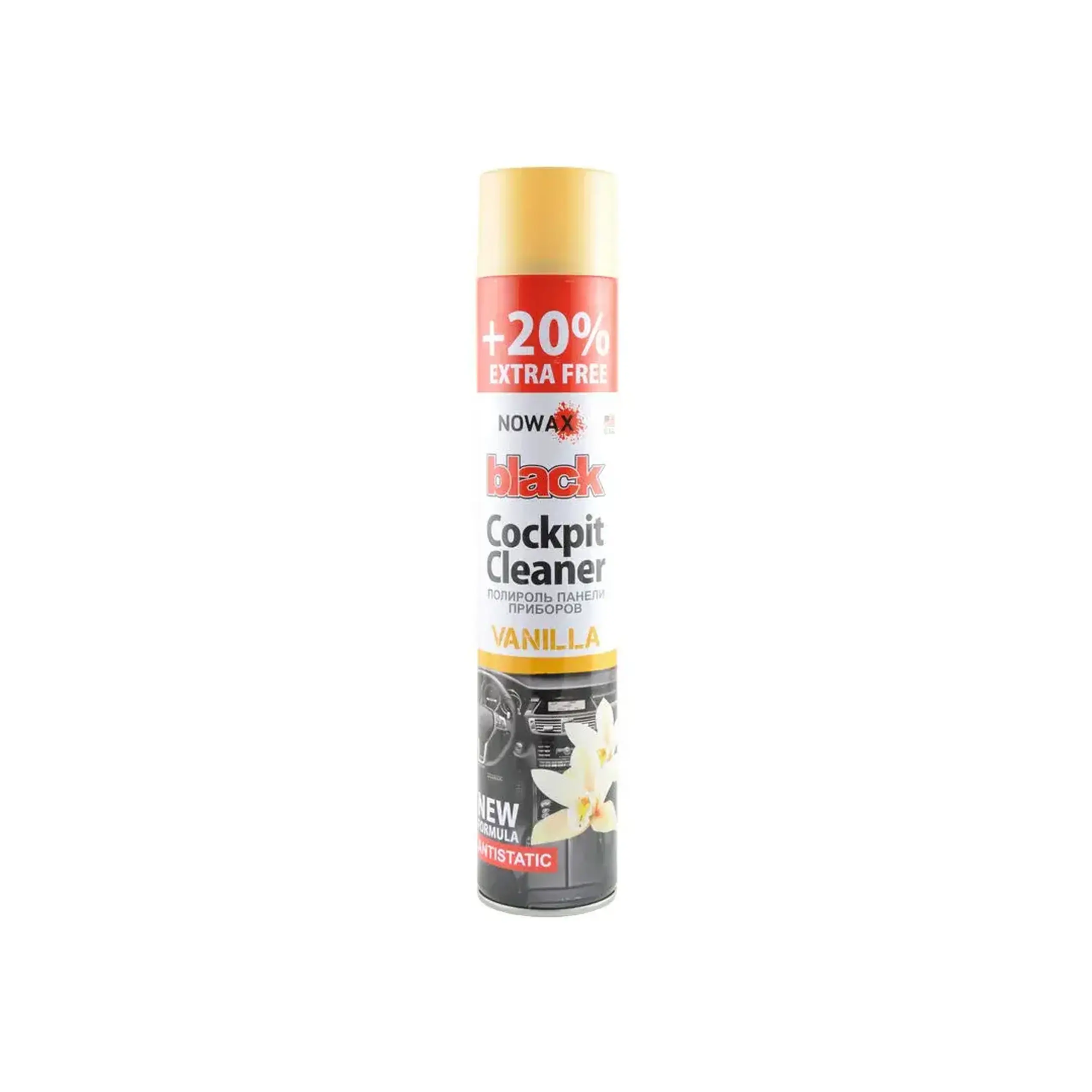 Soluție pentru lustruire plastic VANILIE 750 ml Nowax