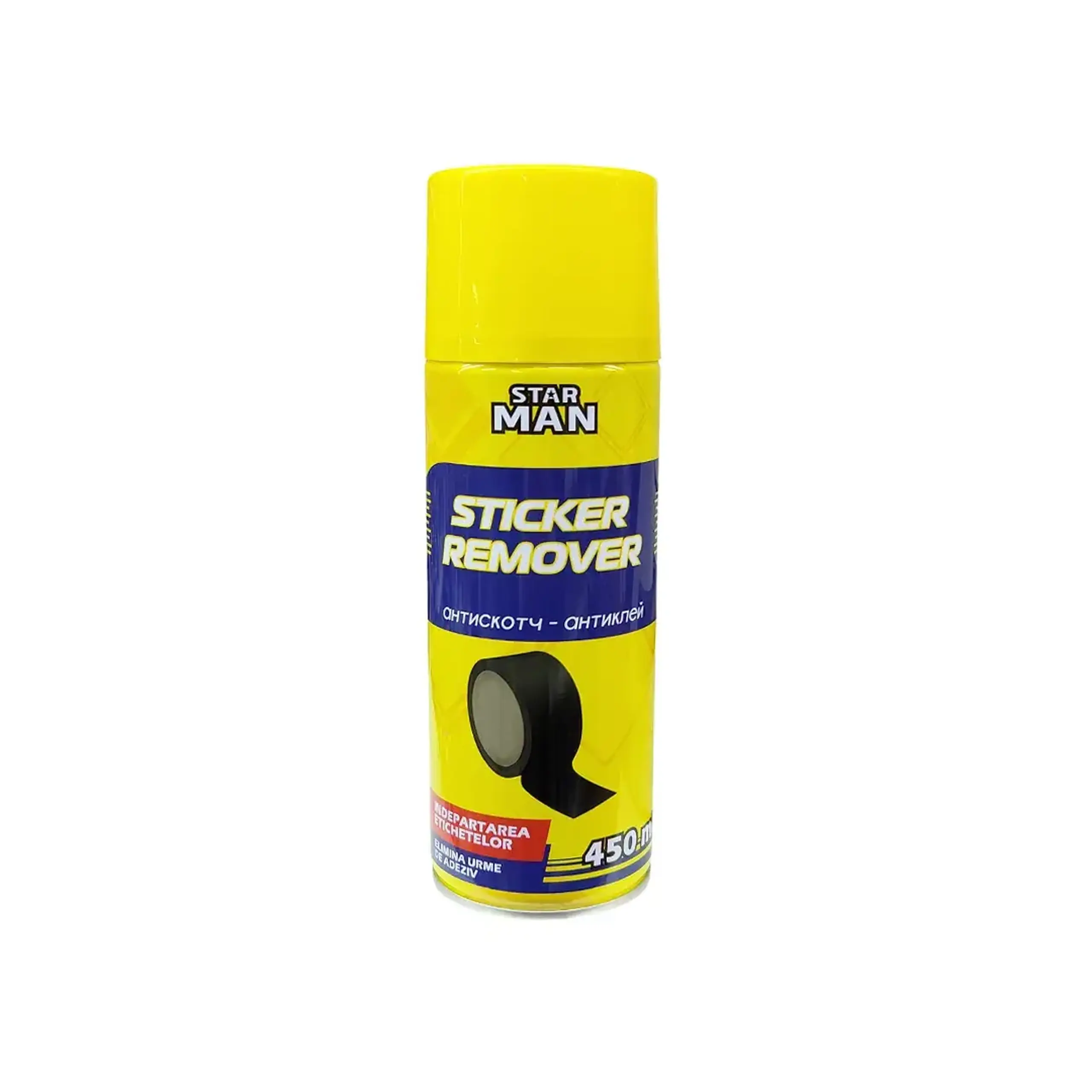 Soluție pentru indepartarea urmelor de clei STICKER REMOVER 450 ml Star Man