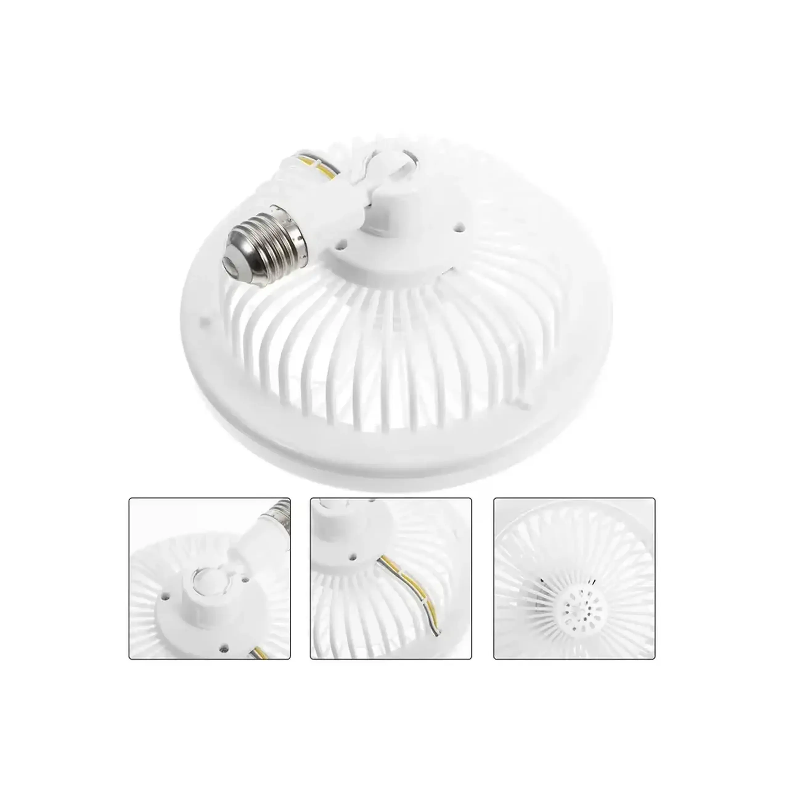 Lustră cu ventilator 25 W E27 IP20 220 - 240 V Elmos