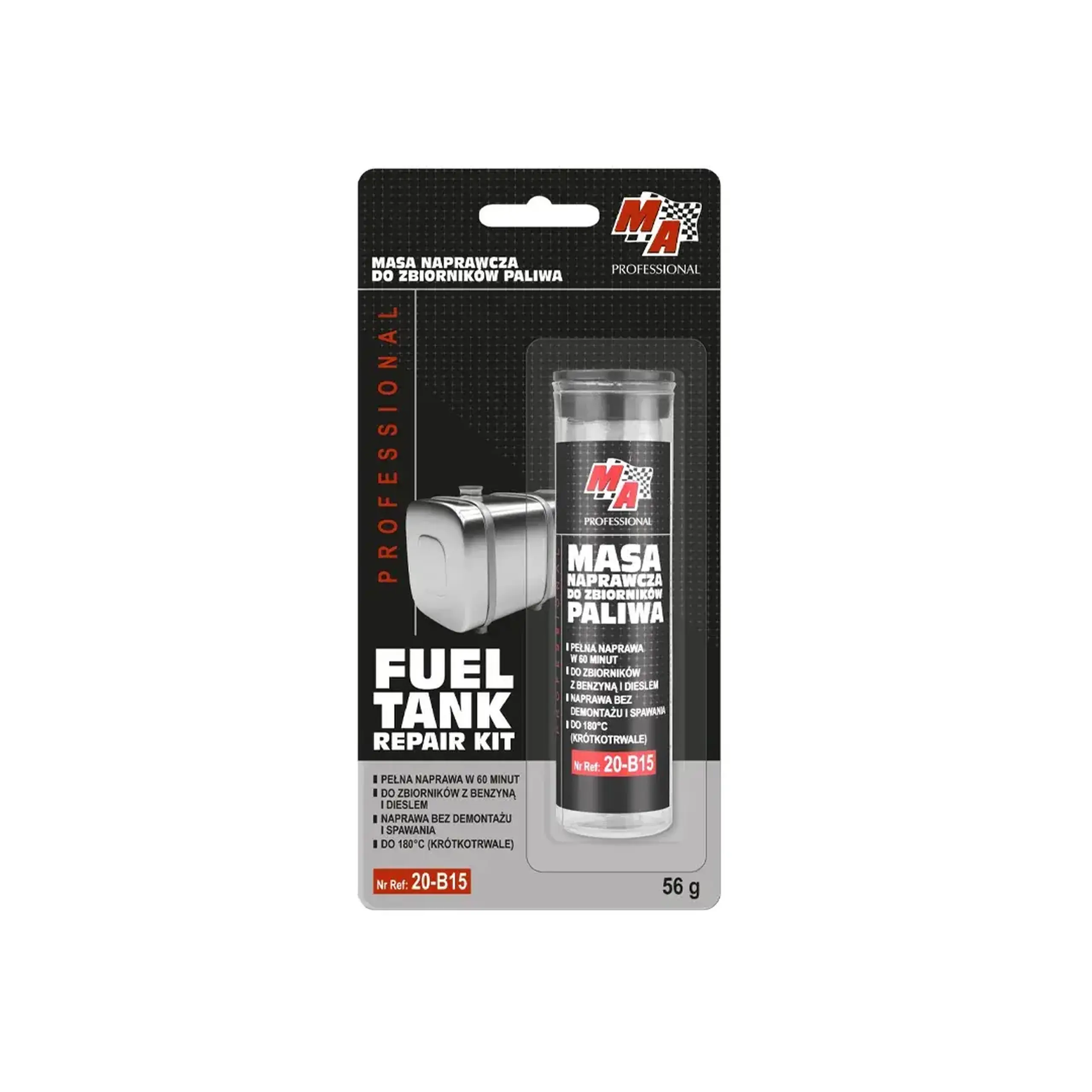 Adeziv epoxidic pentru metal 20-B15 56 g MA PROFESSIONAL