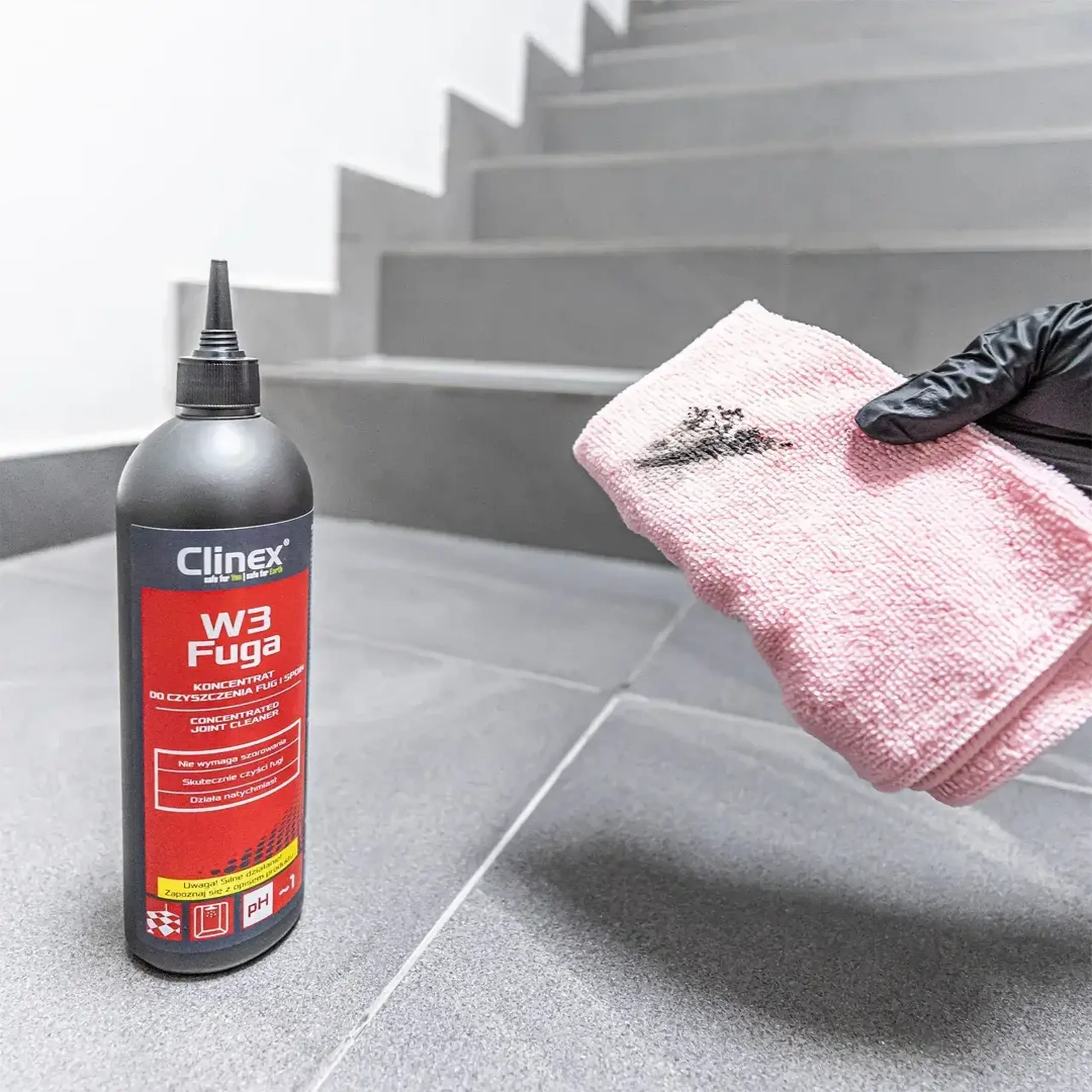 Detergent pentru chituri W3 FUGA 0.5 l Clinex