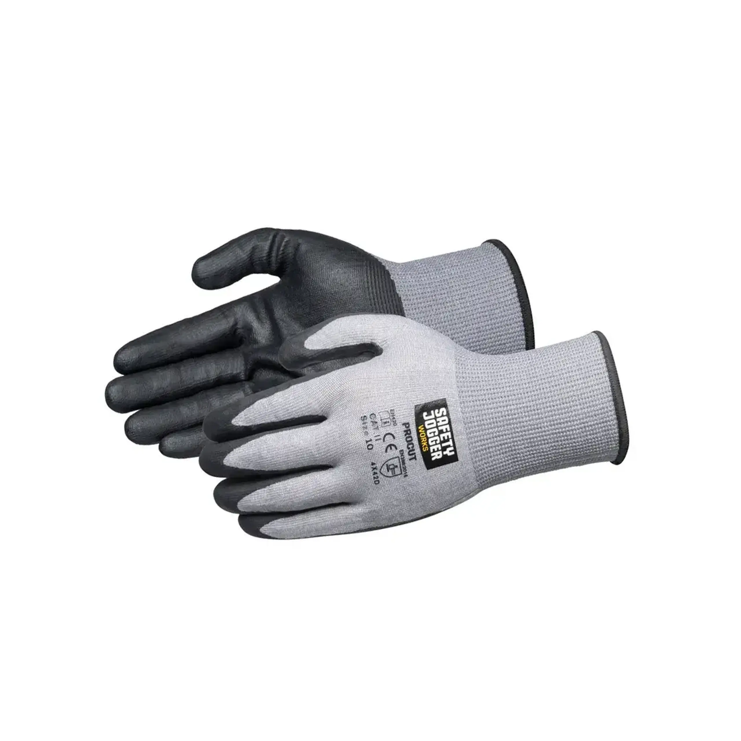 Mănuși PROCUT 11 Negru/Gri SAFETY JOGGER