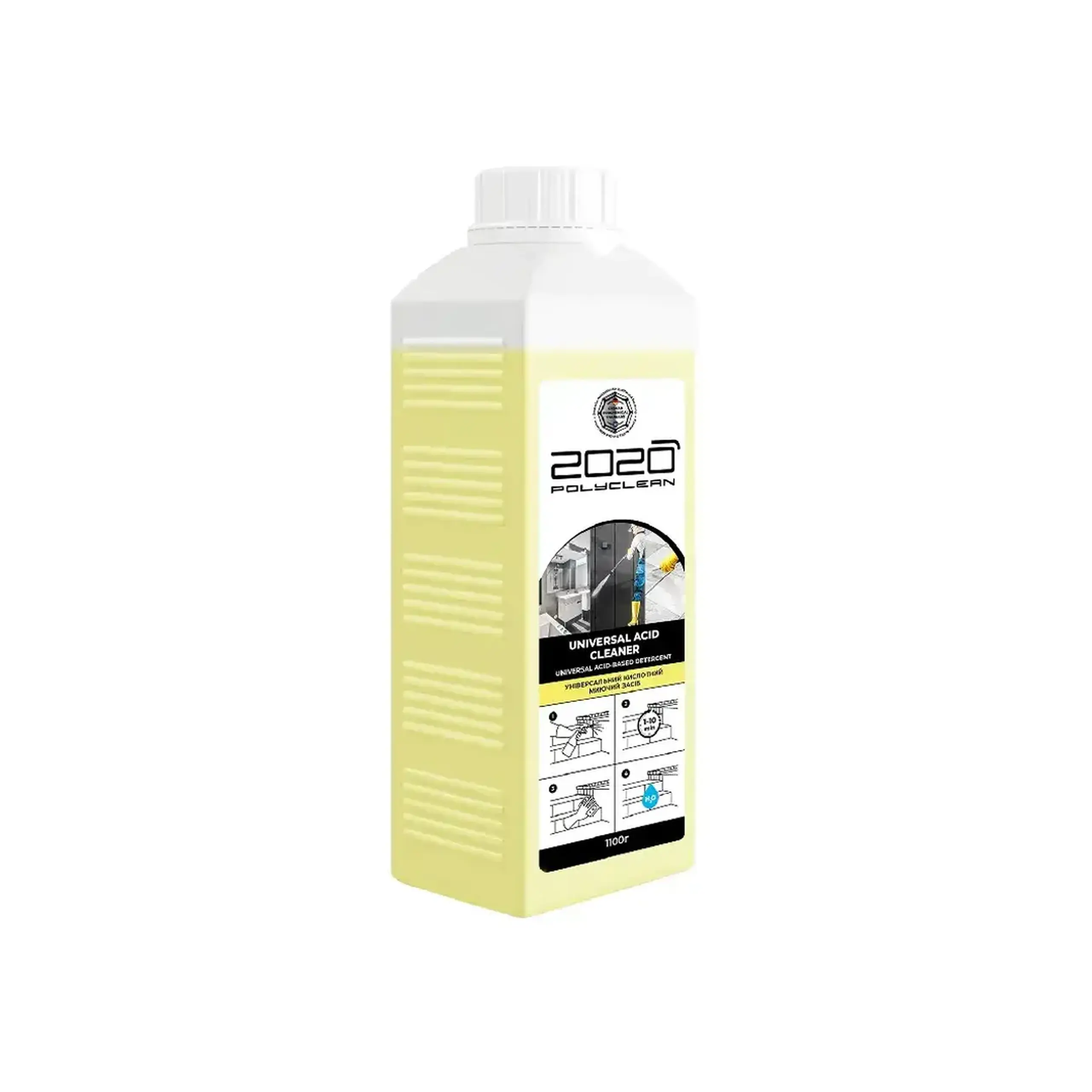 Soluție pentru curățirea suprafețelor UNIVERSAL ACID CLEANER 1.1 l Polyclean 2020