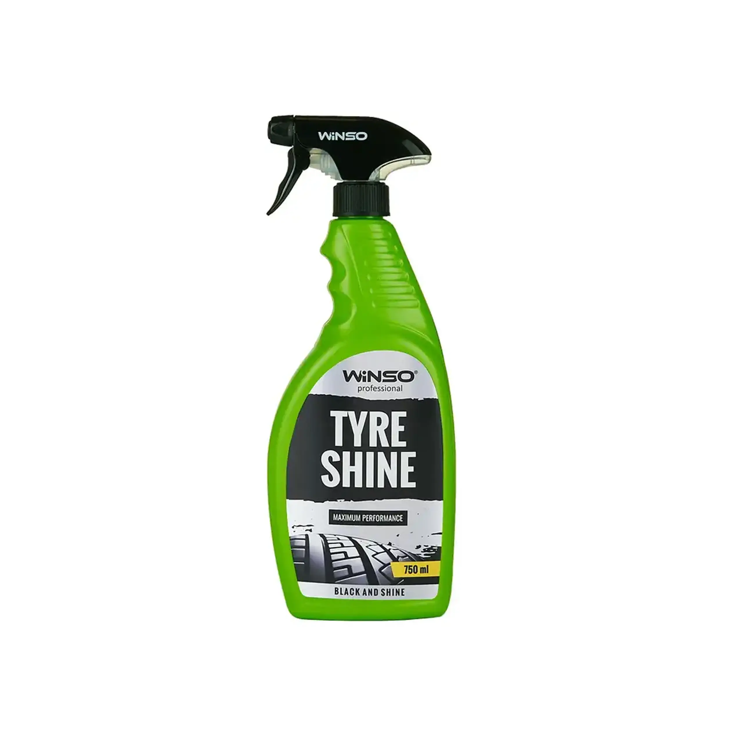 Soluție pentru înnegrirea anvelopelor TYRE SHINE 500 ml WINSO - Volum rezervor 750 ml