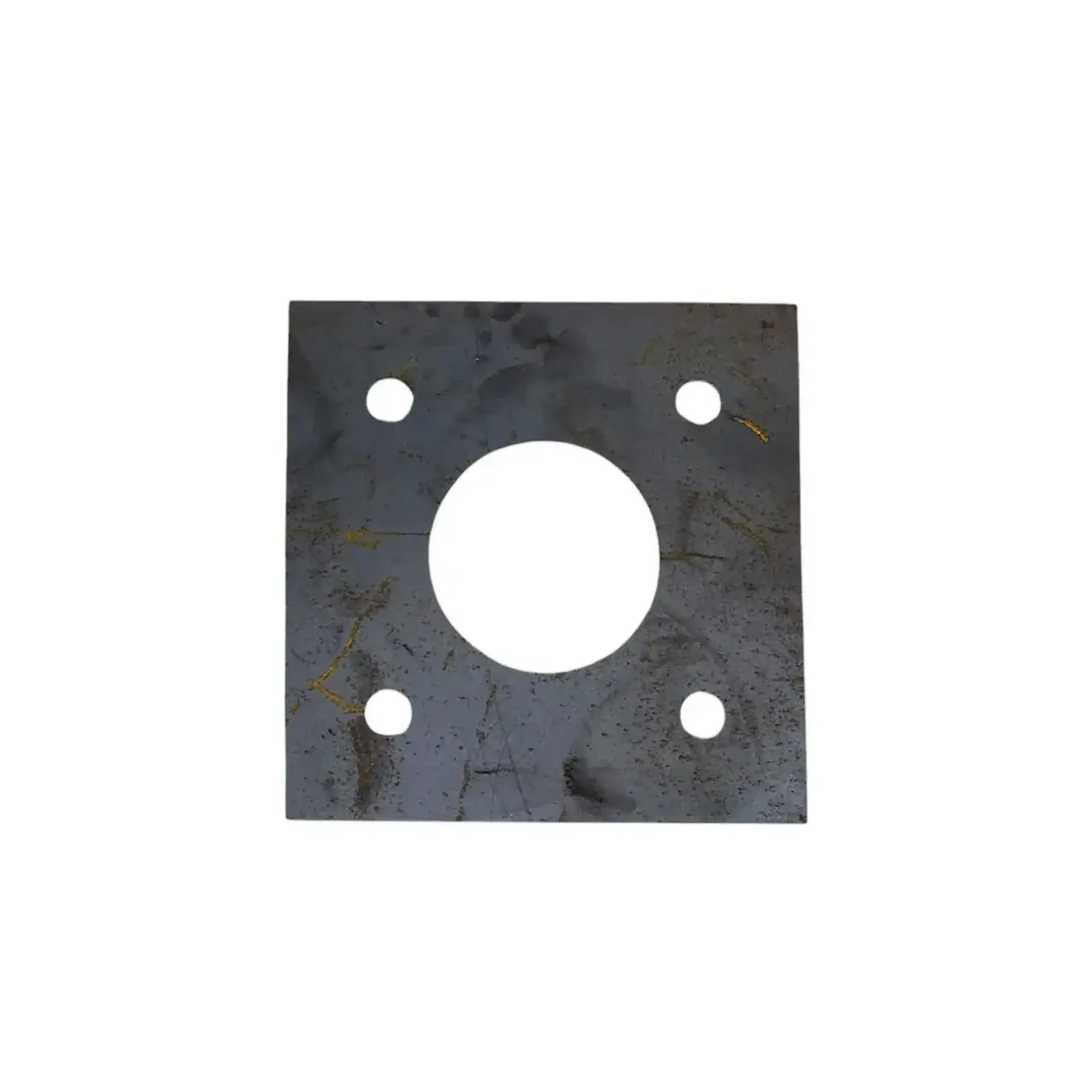 Placă de fixare stâlp 250 x 250 x 3 mm Metal Elmos - Dimensiuni (L x W x H x Ø) 250 x 250 x 3 mm