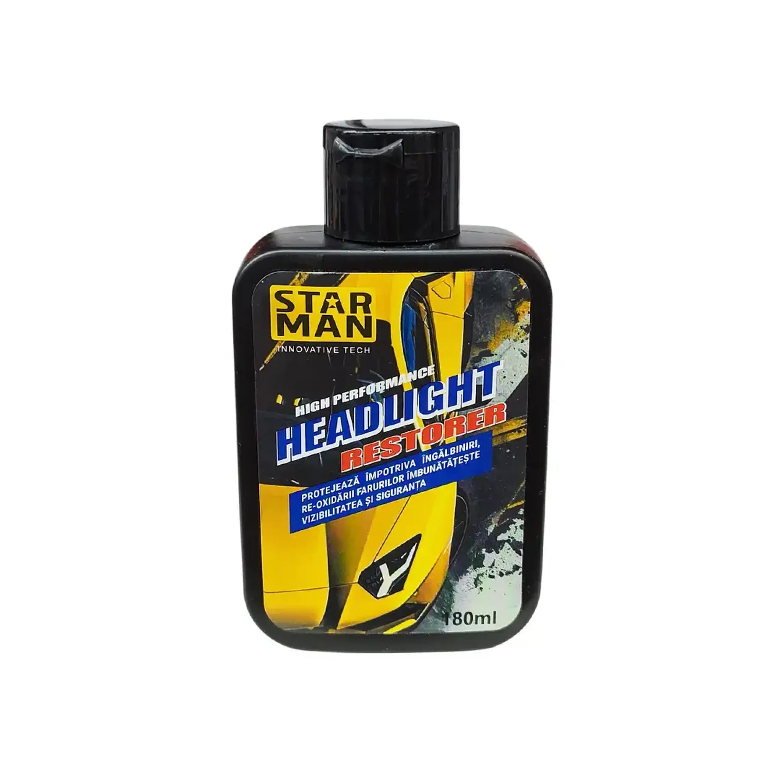 Soluție pentru lustruirea farurilor 150 ml Star Man