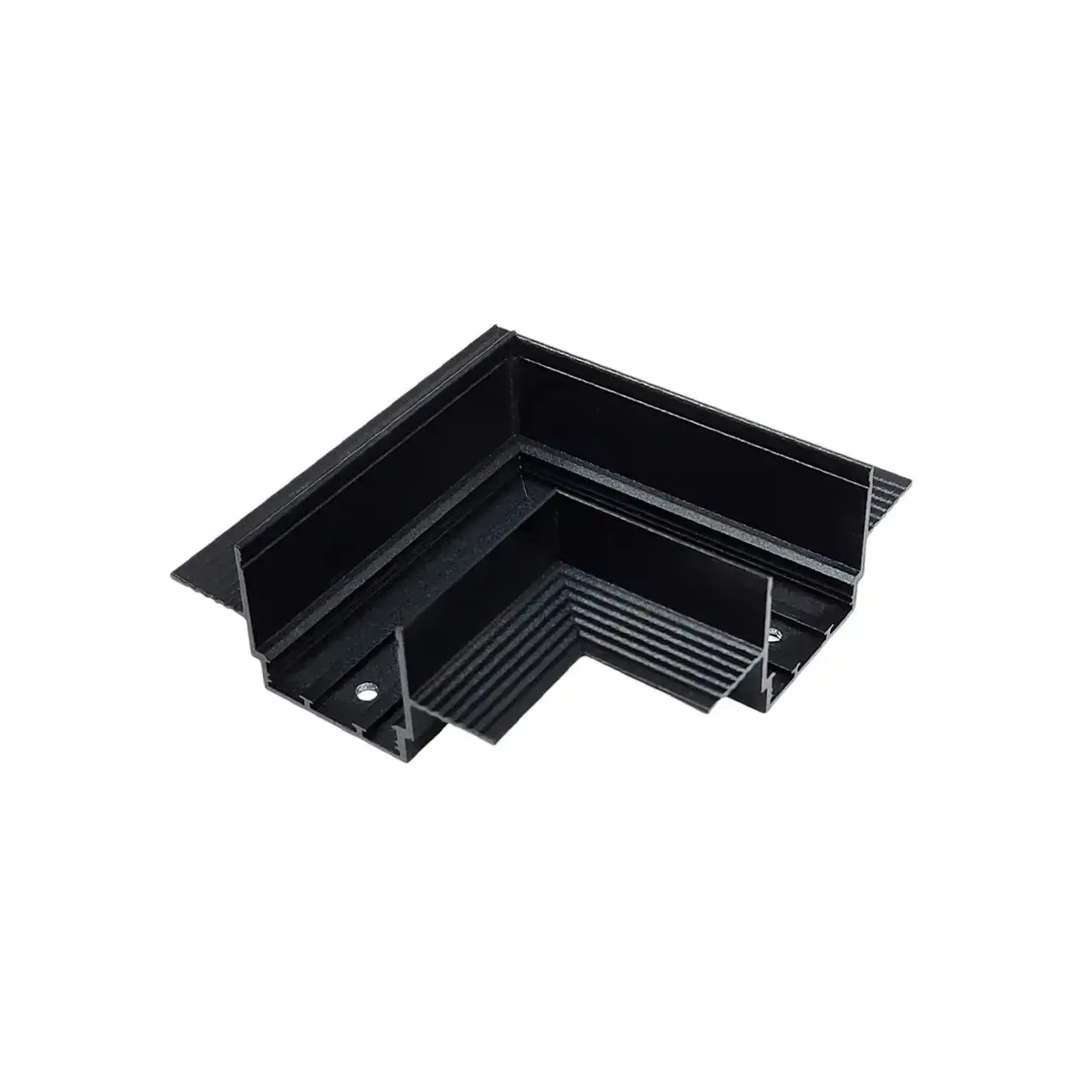 Conector pentru șină TRACKLIGHT SLIM MAGNET-RC 80 x 80 x 27 mm 48 V DC Negru Horoz