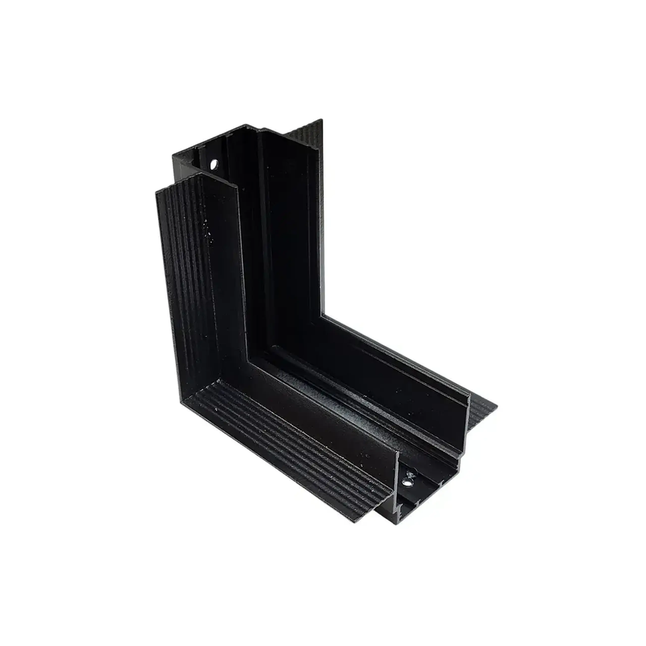 Conector pentru șină TRACKLIGHT SLIM MAGNET-RW 80 x 80 x 27 mm 48 V DC Negru Horoz