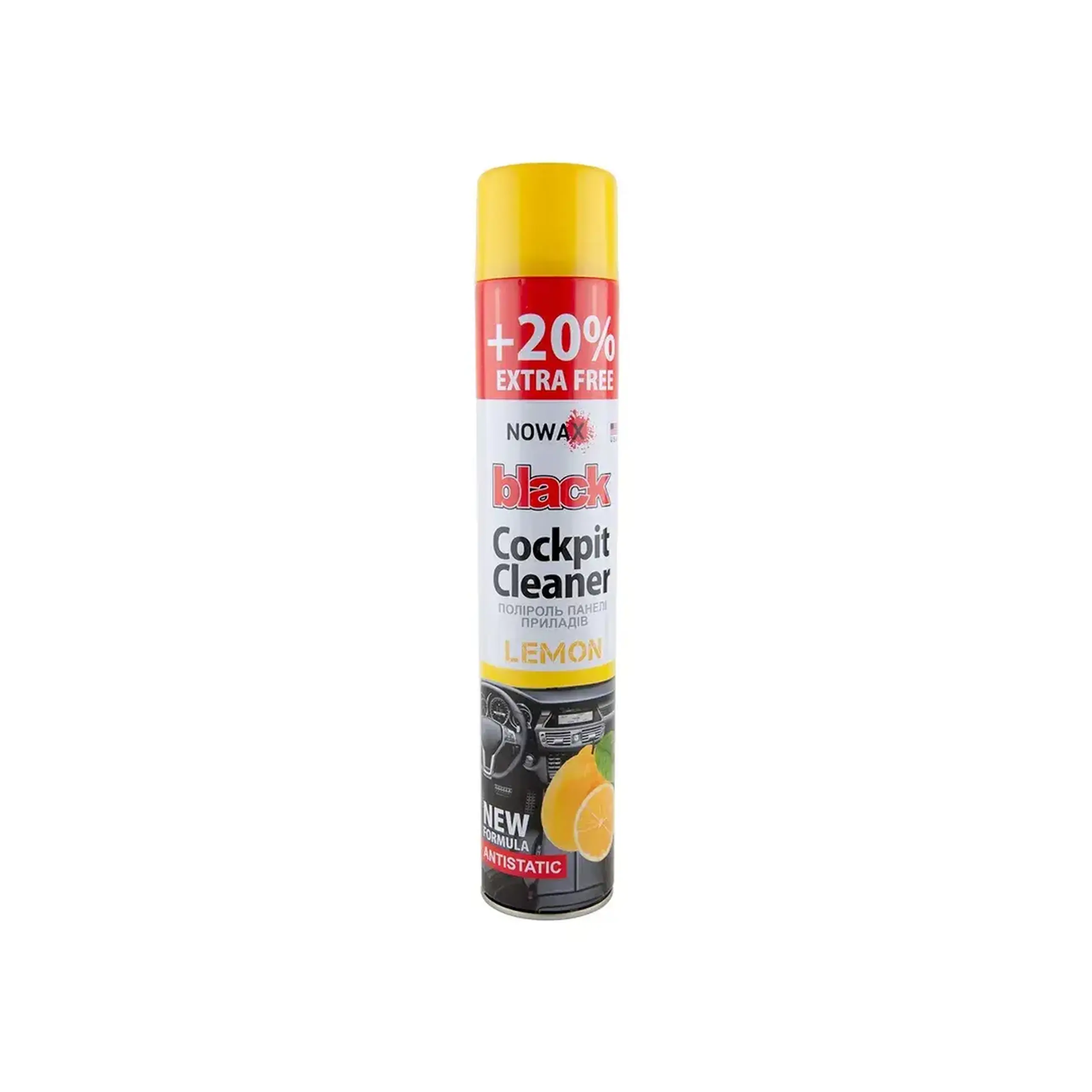 Soluție pentru lustruire plastic LEMON 750 ml Nowax