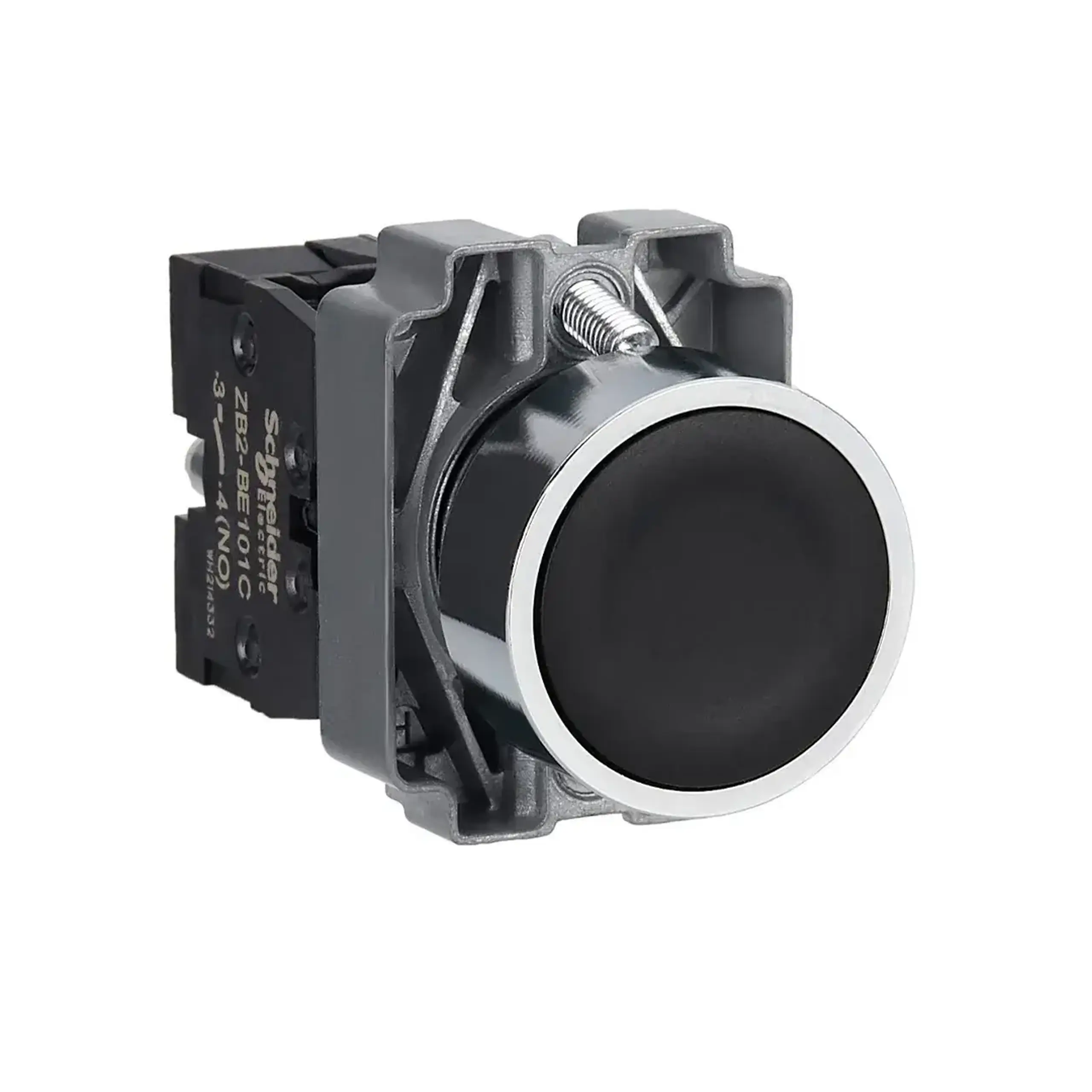 Buton cu revenire 220 - 240 V 3 A IP65 Negru Schneider-Electric
