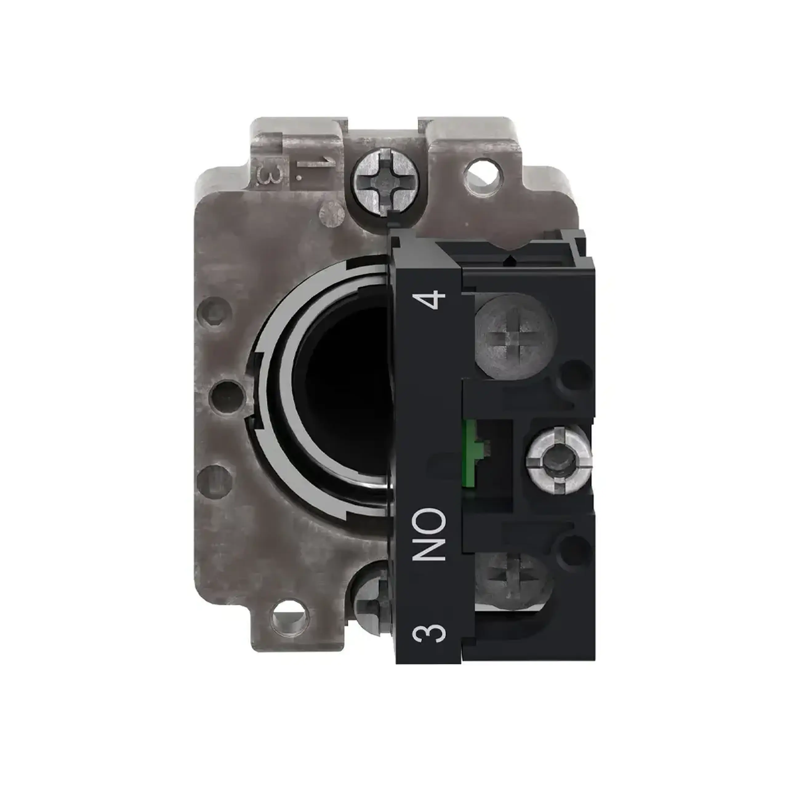 Buton cu revenire 220 - 240 V 3 A IP65 Roșu Schneider-Electric - Tip 1NO