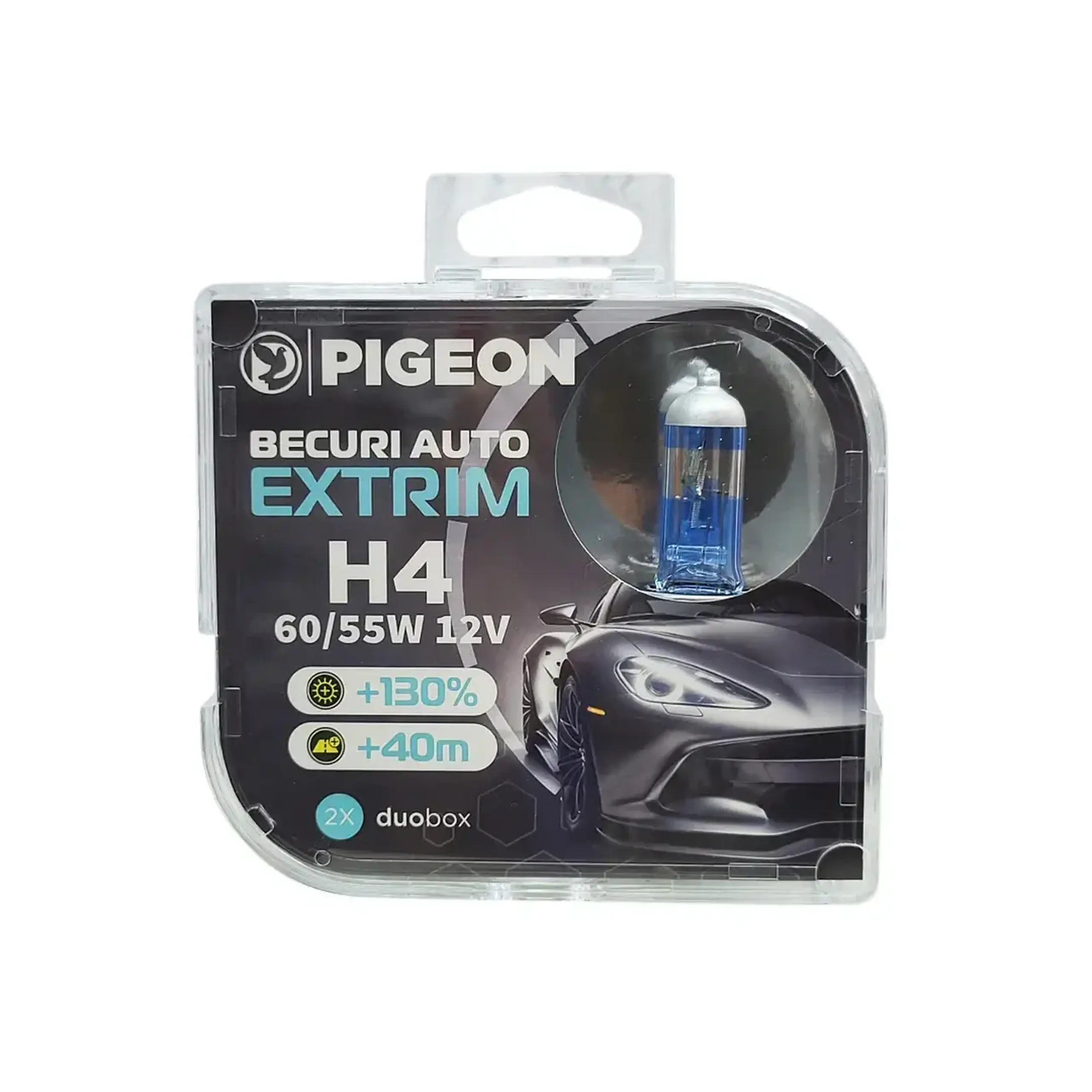 Bec auto cu halogen H4 60/55 W P43t 12 V Pigeon