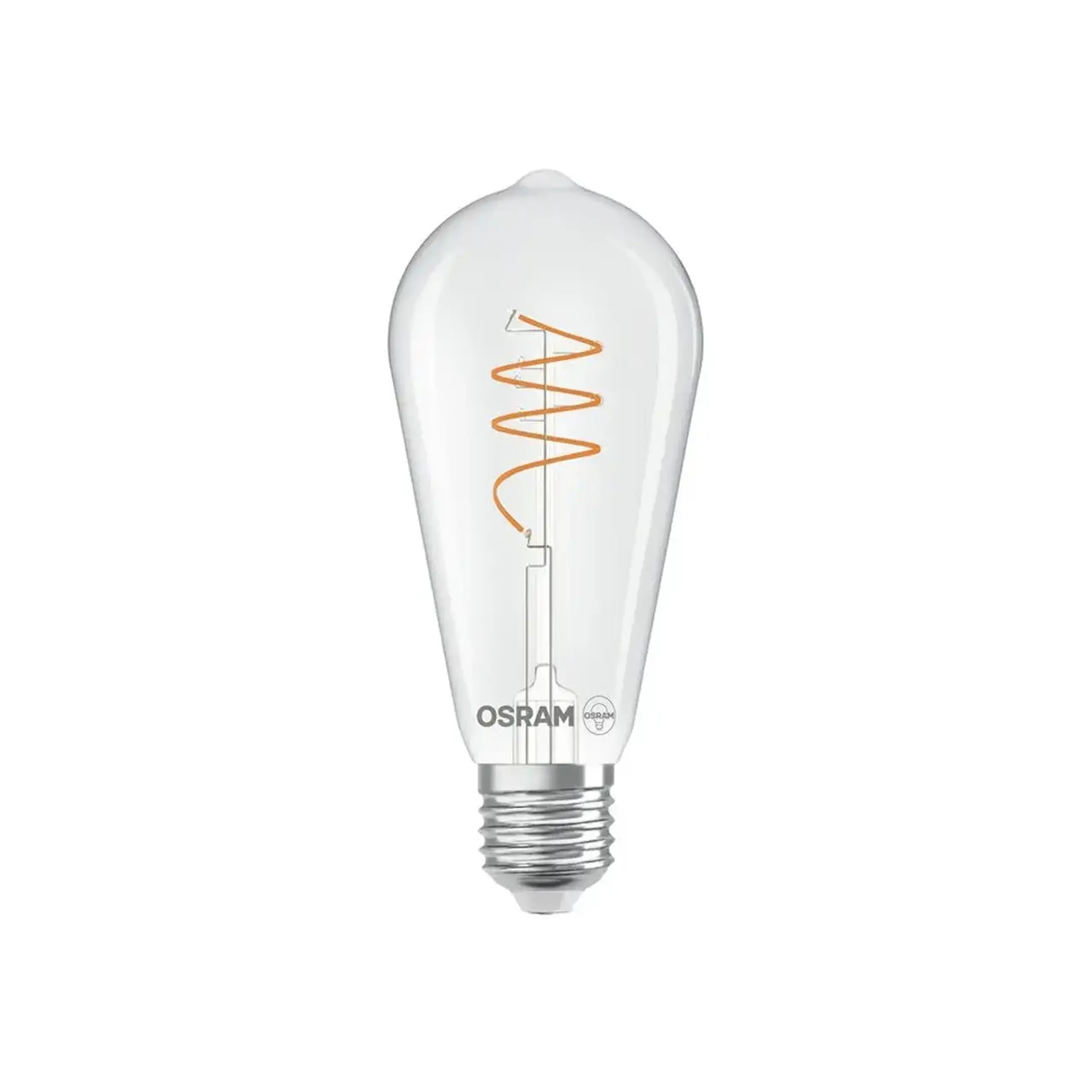 Bec LED cu filament VINTAGE 1906 3.4 W E27 1800 K 220 - 240 V OSRAM - Dimensiuni (L x W x H x Ø) 139 x 64 mm