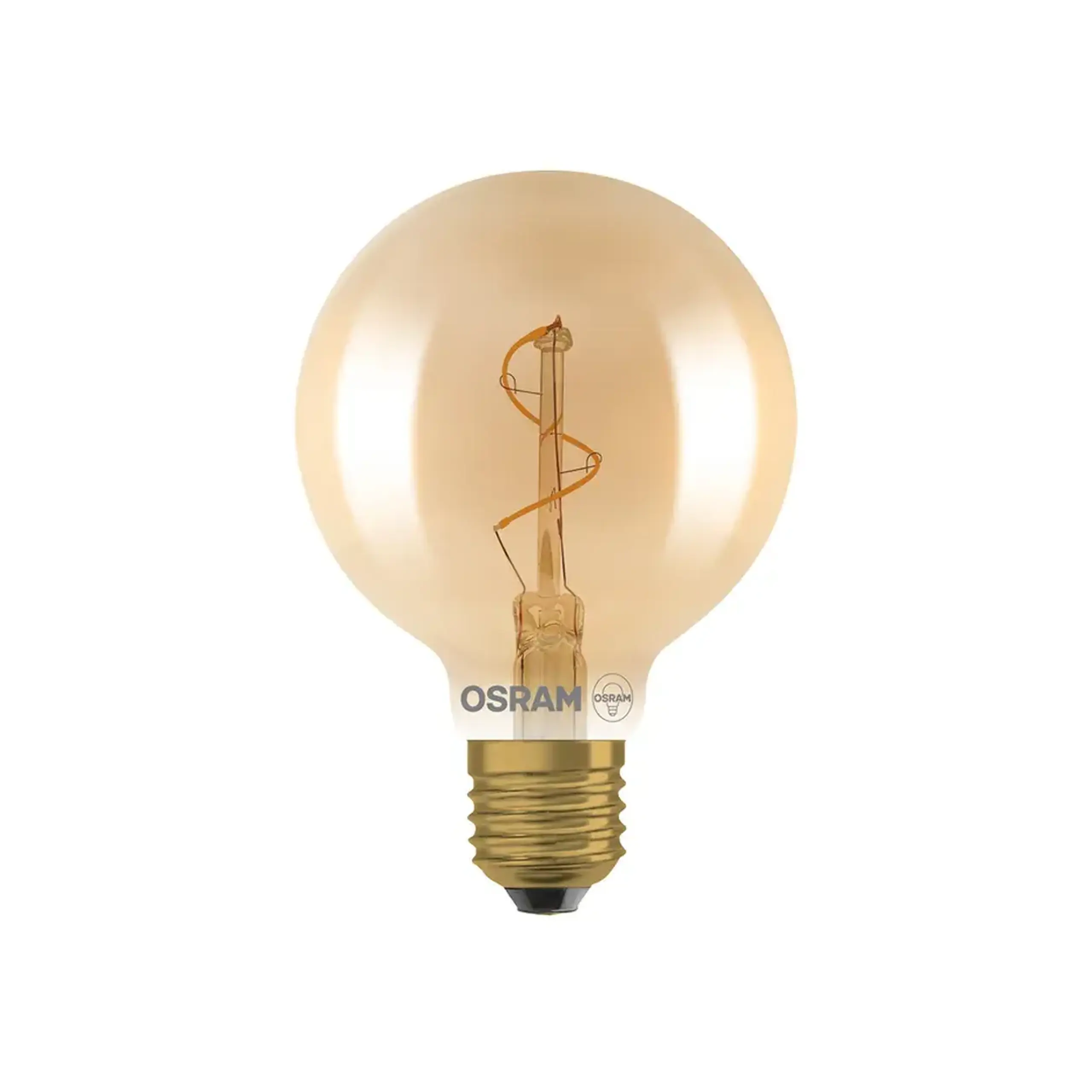 Bec LED cu filament VINTAGE 1906 1.8 W E27 2200 K 220 - 240 V OSRAM - Dimensiuni (L x W x H x Ø) 120 x 80 mm