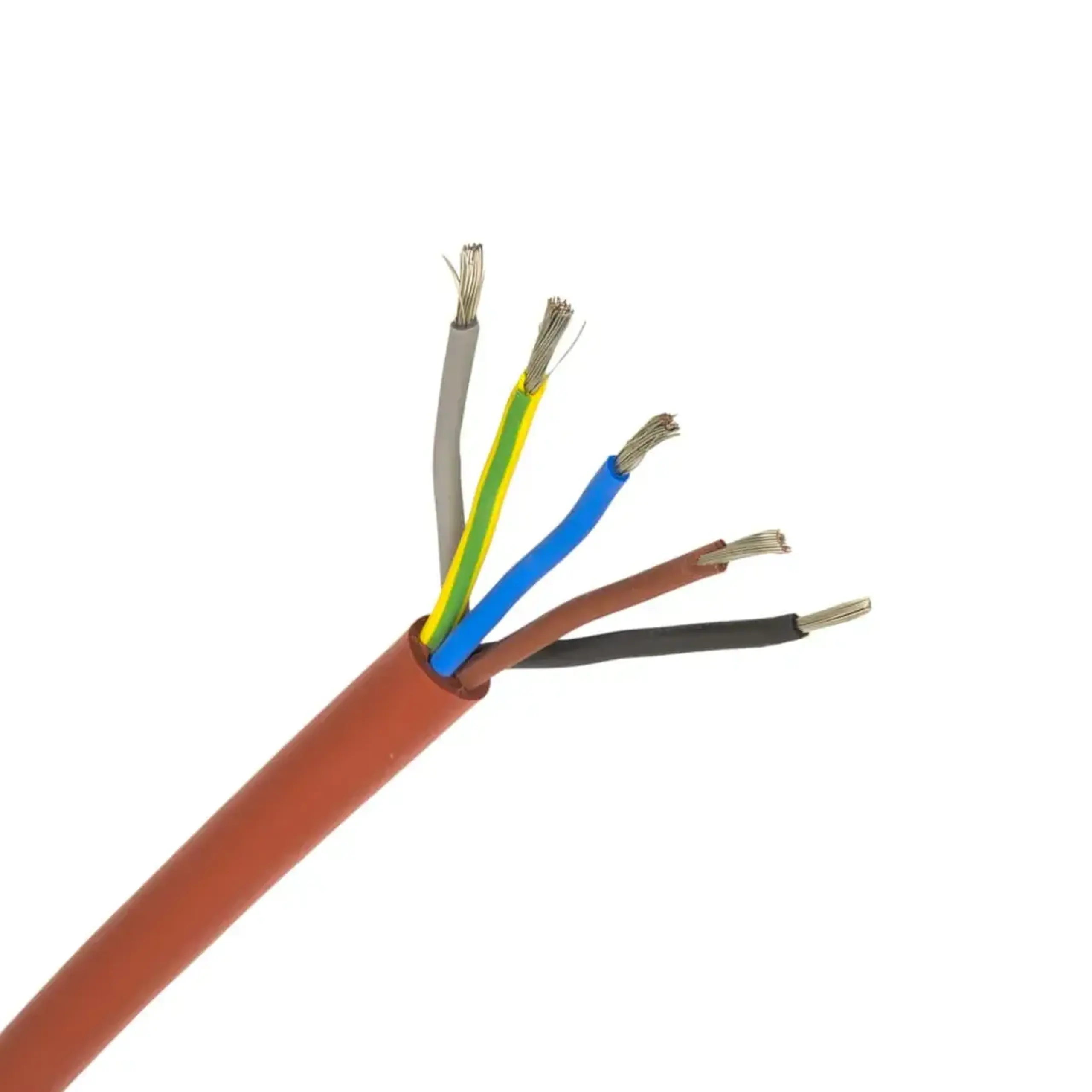 Cablu 5 * 2.5 mm² Roșu Cupru