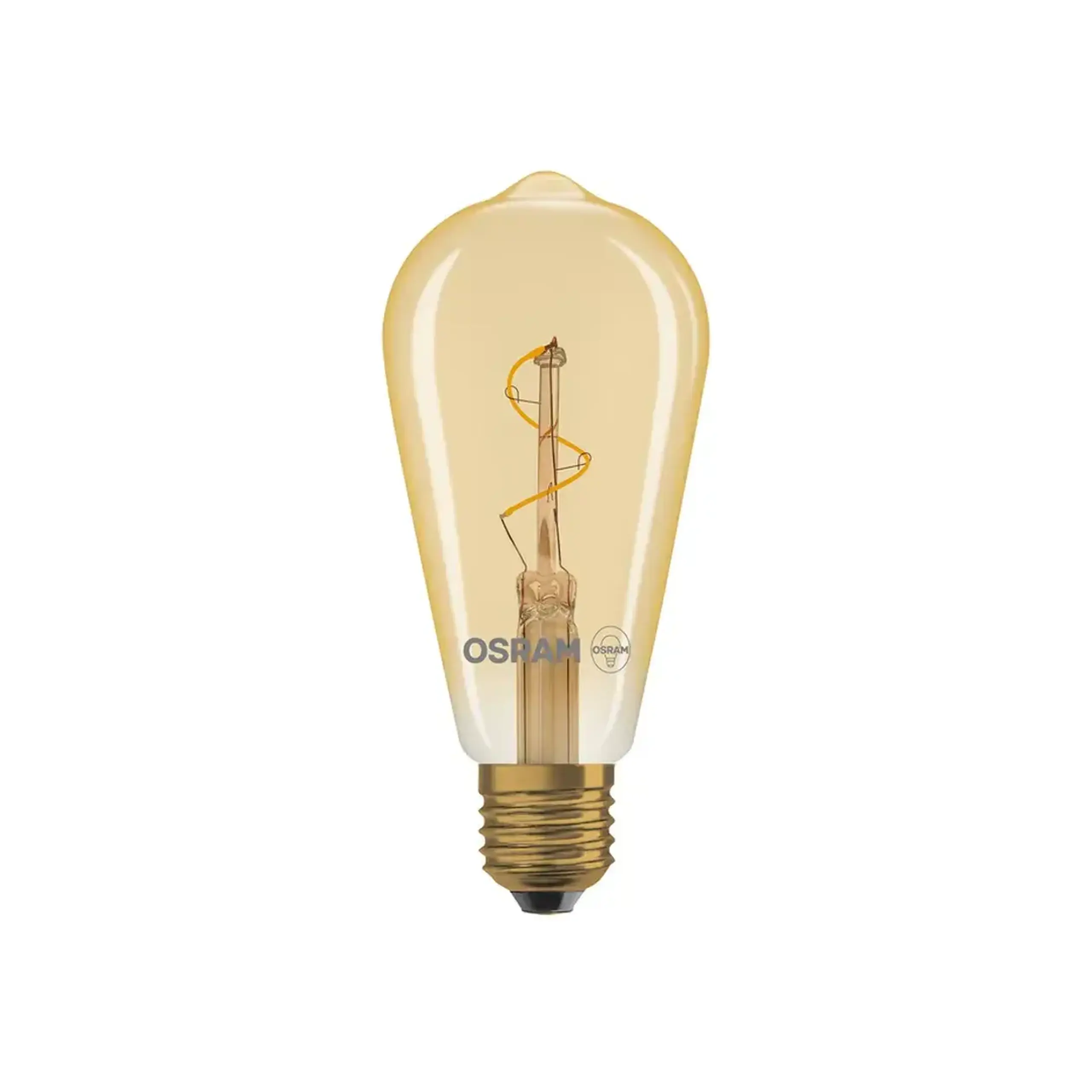 Bec LED cu filament VINTAGE 1906 1.8 W E27 2200 K 220 - 240 V OSRAM - Dimensiuni (L x W x H x Ø) 140 x 64 mm