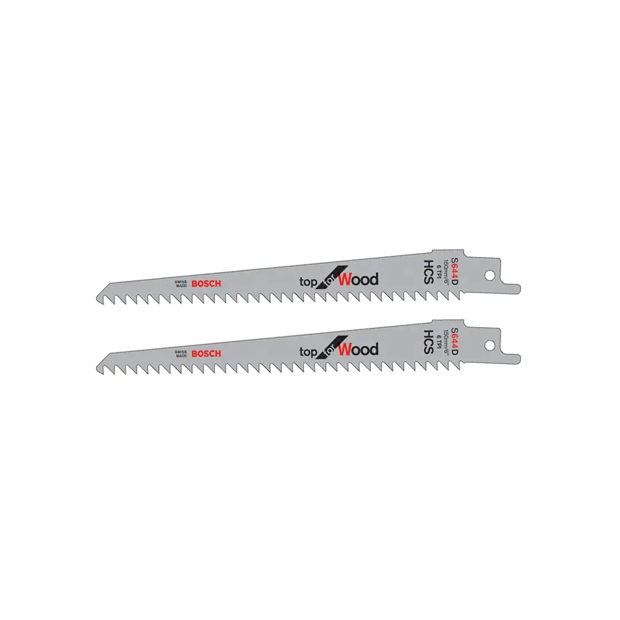 Set pânze pentru lemn Pentru fierăstrău cu sabie 228 mm 2 buc. Bosch - Numărul de dinți 6 TPI