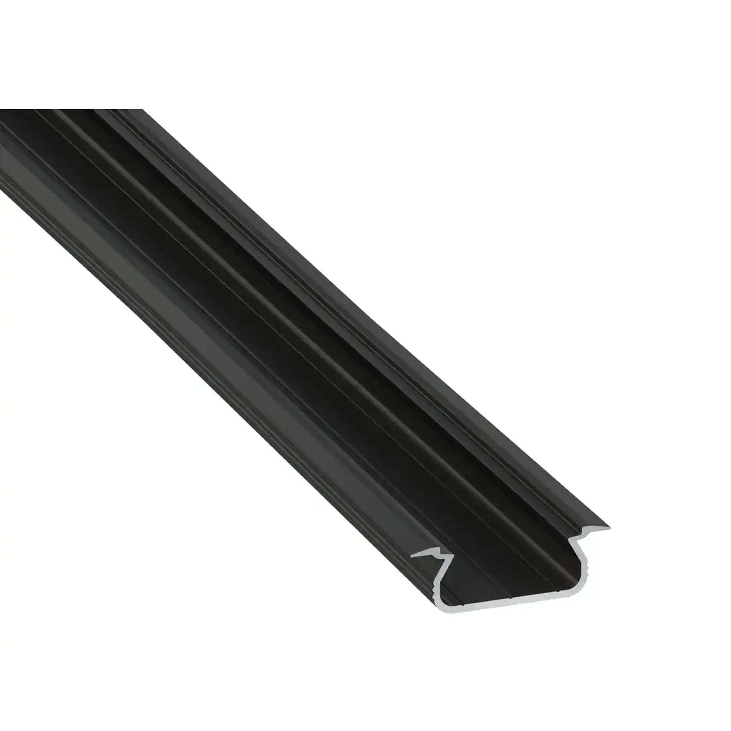 Profil din aluminiu cu dispersor TEKKNI SELDE 2020 x 21 x 7.2 mm Lumines - Culoare Negru/Opal