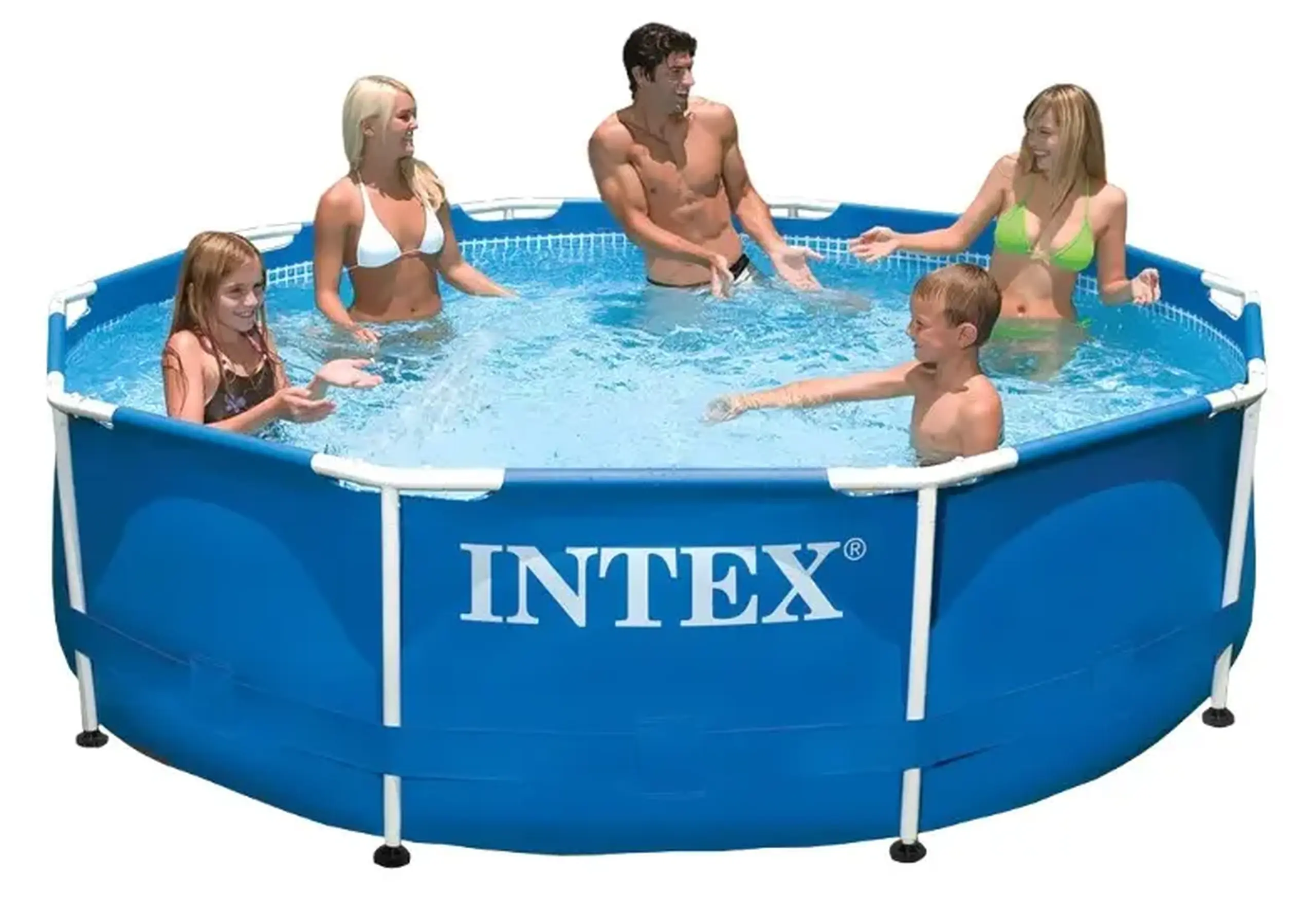 Piscina Intex 28200 Metal Frame 305x76cm, fara pompa de filtrare