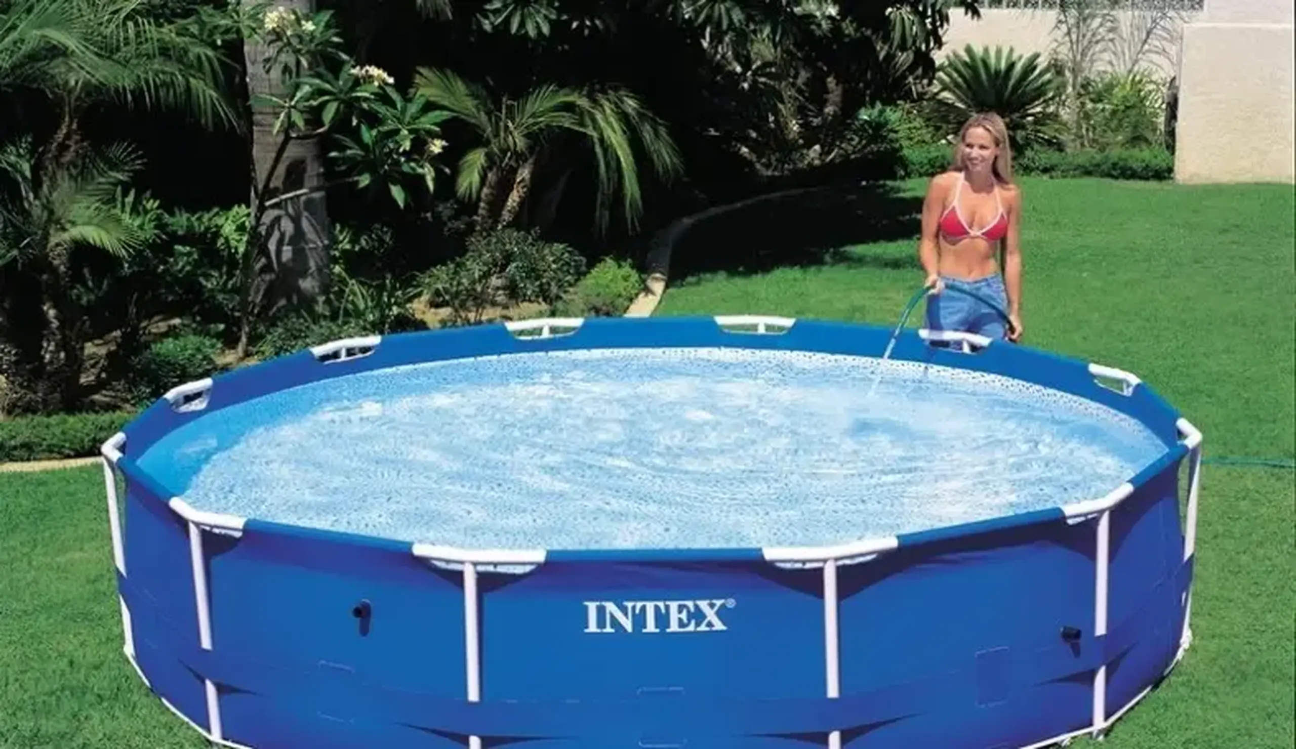 Piscina Intex 28200 Metal Frame 305x76cm, fara pompa de filtrare