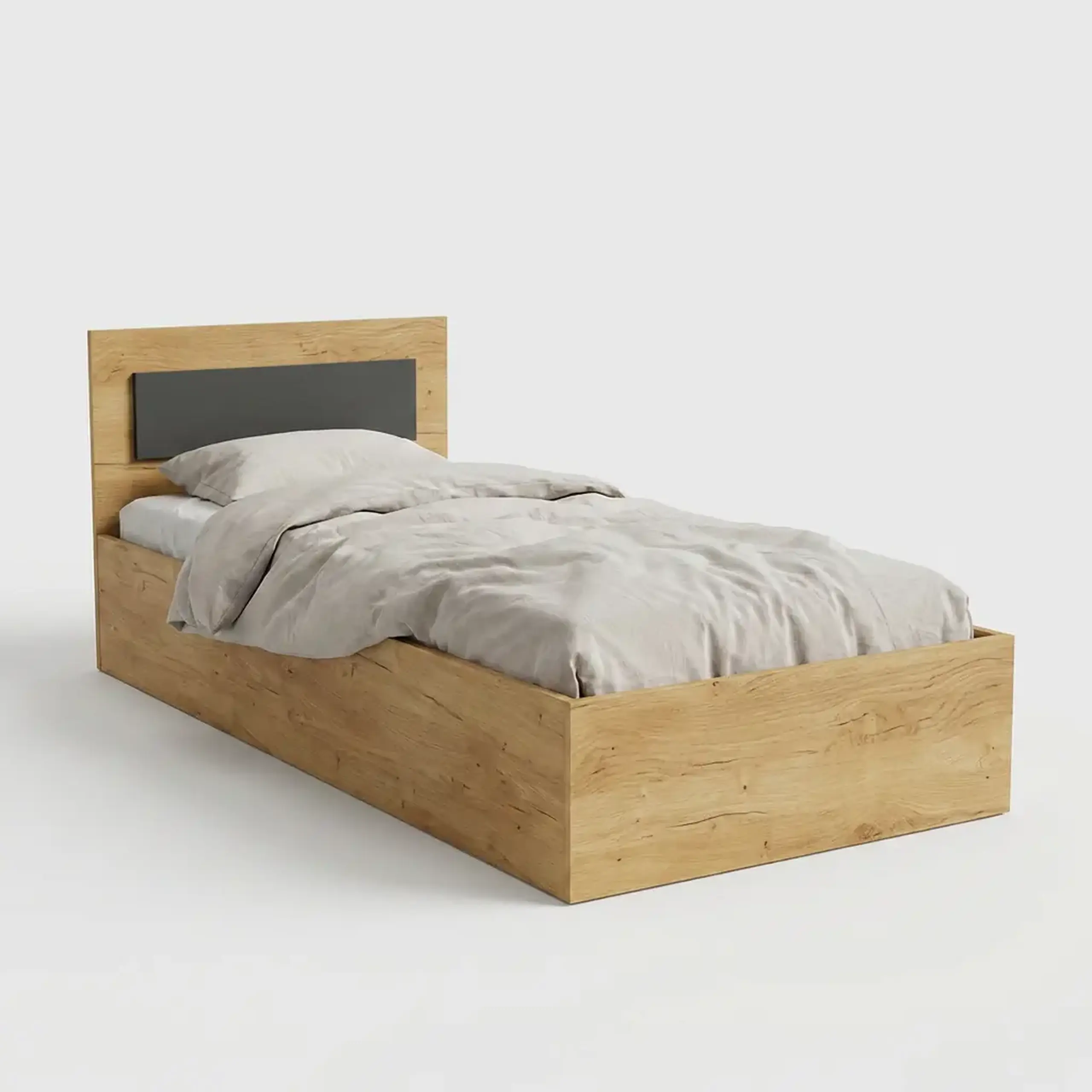 Pat 4home Viva, 90x200 cm, Stejar craft/grafit
