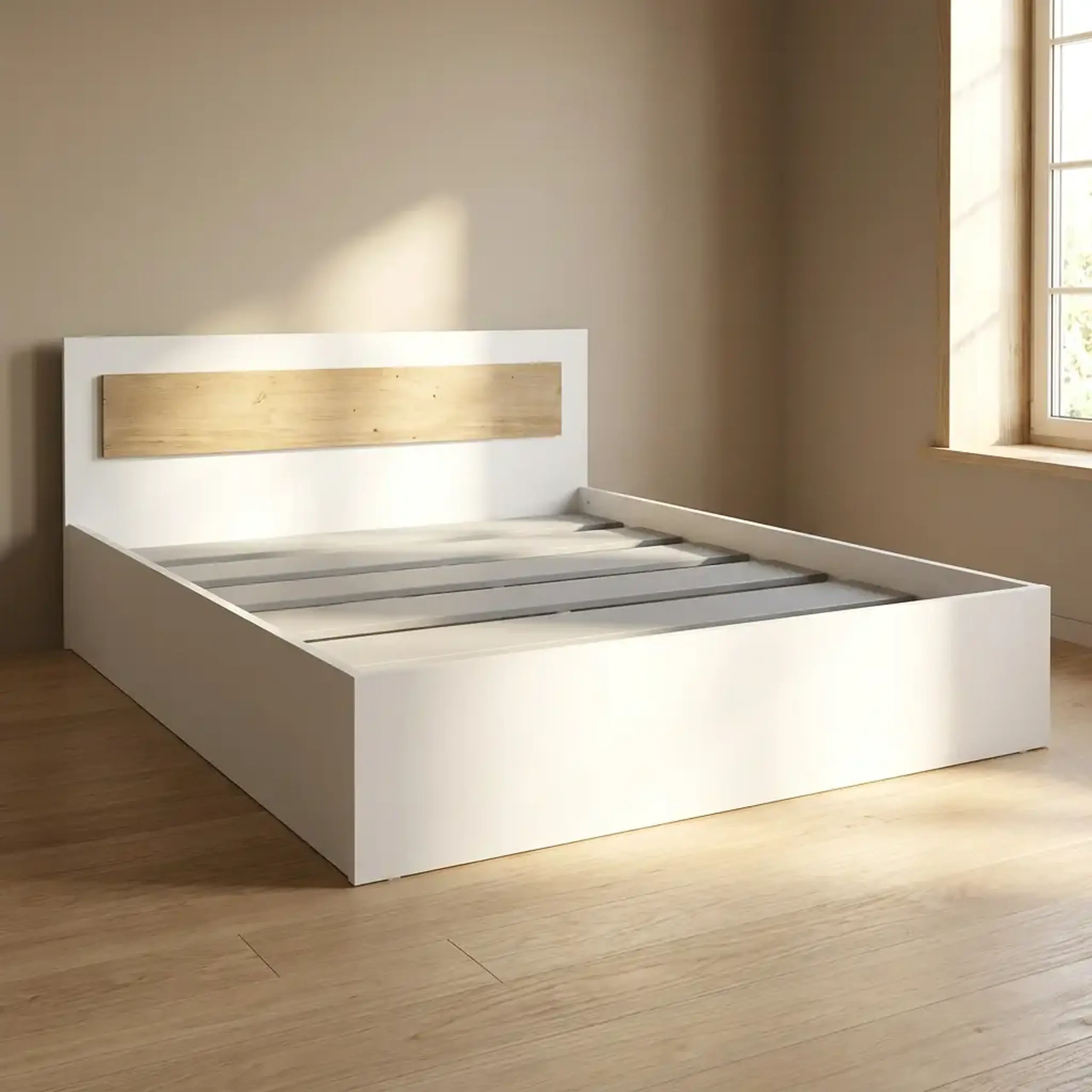 Pat 4home Viva 160x200 cm, Nimfea Alba/Stejar Prim Satin