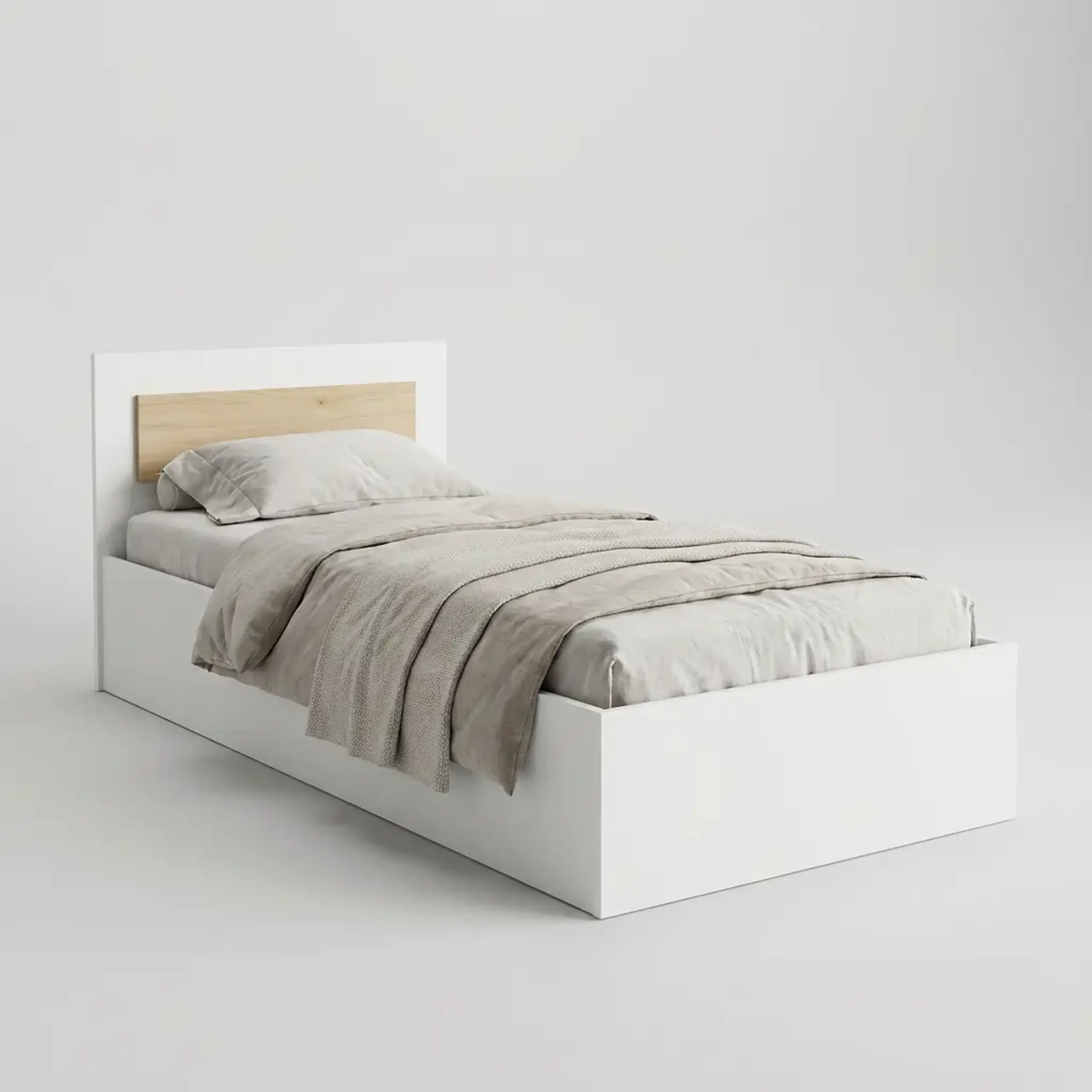Pat 4home Viva 90x200 cm, Nimfea Alba/Stejar Prim Satin