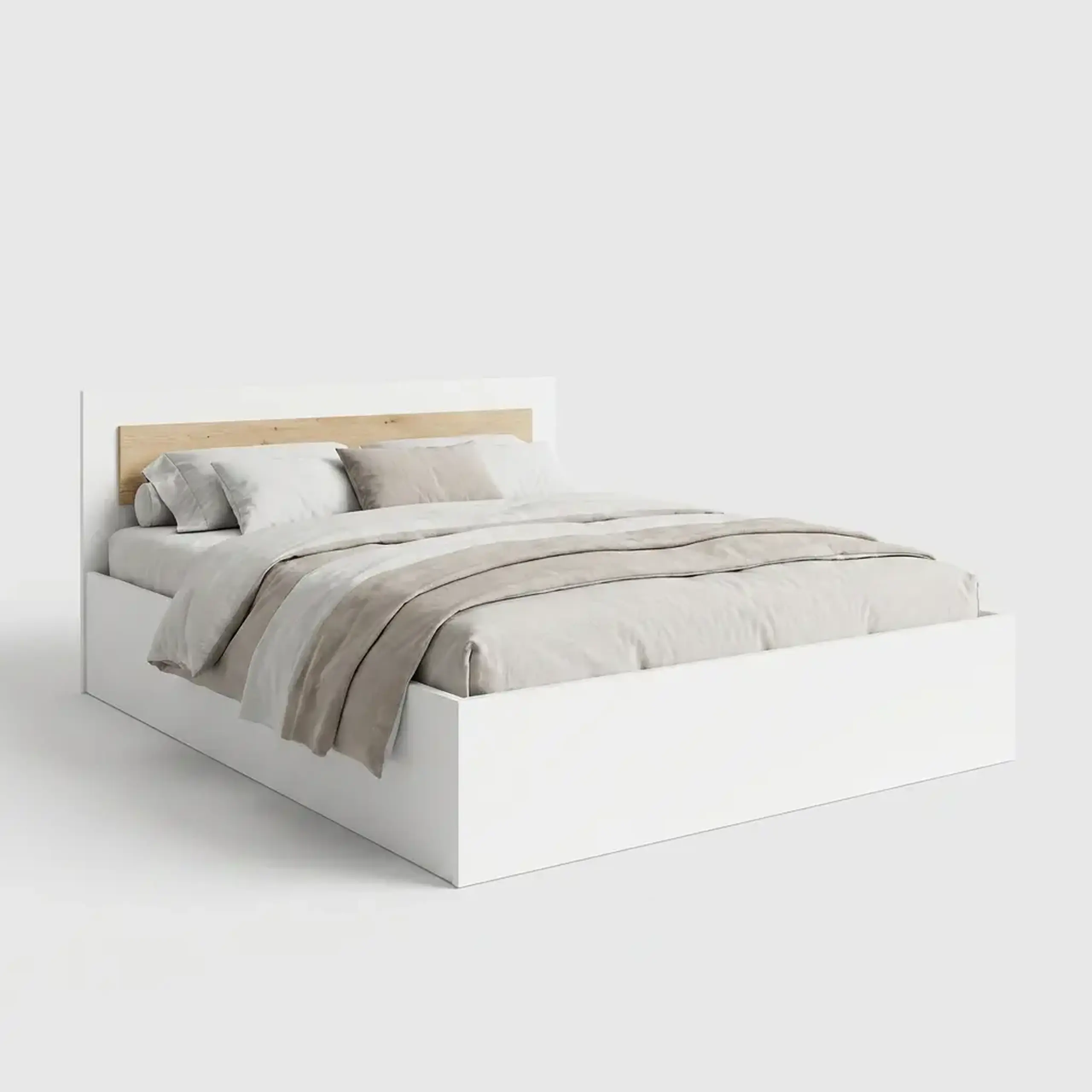 Pat 4home Viva 160x200 cm, Nimfea Alba/Stejar Prim Satin