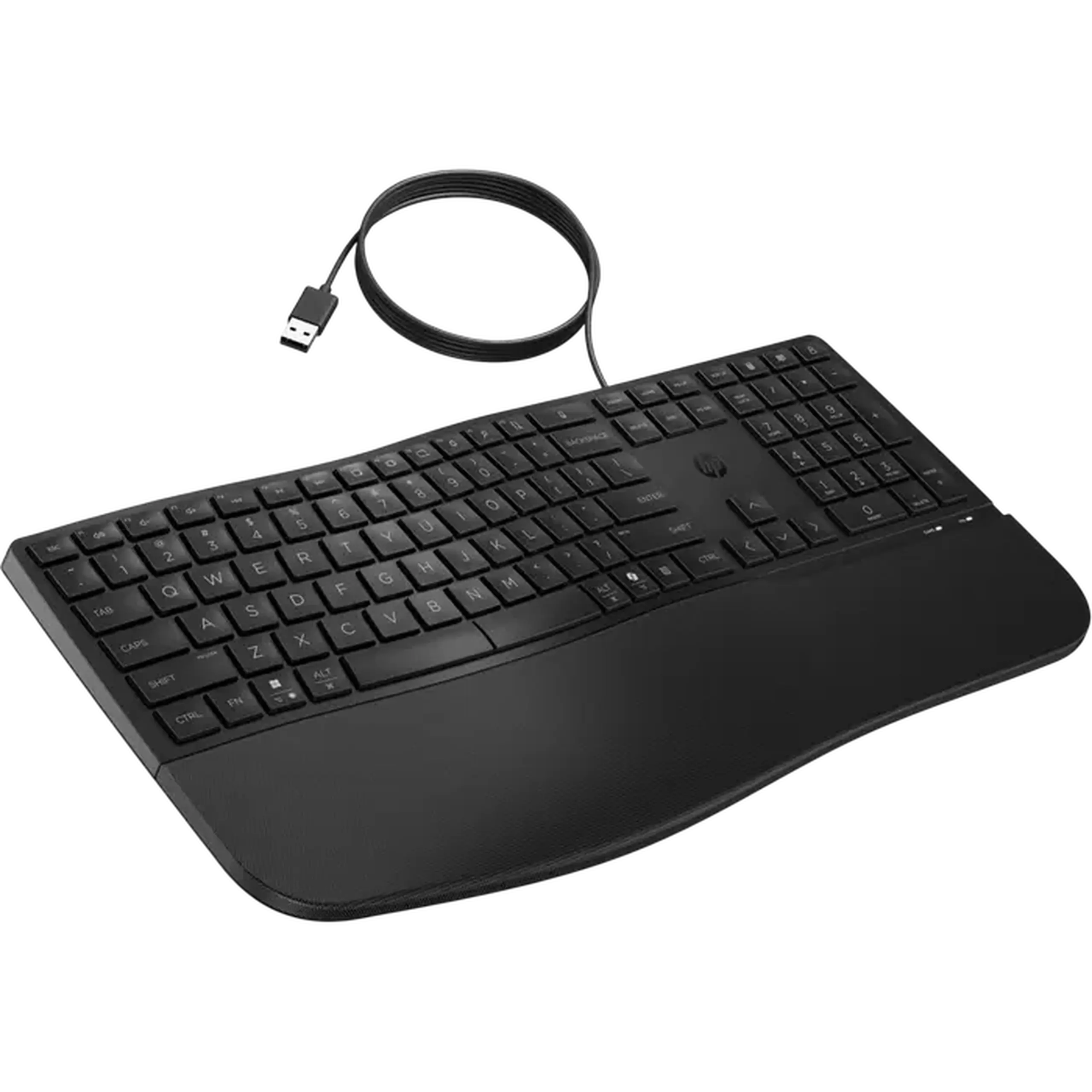Tastatură HP 480 Comfort, Cu fir, Negru