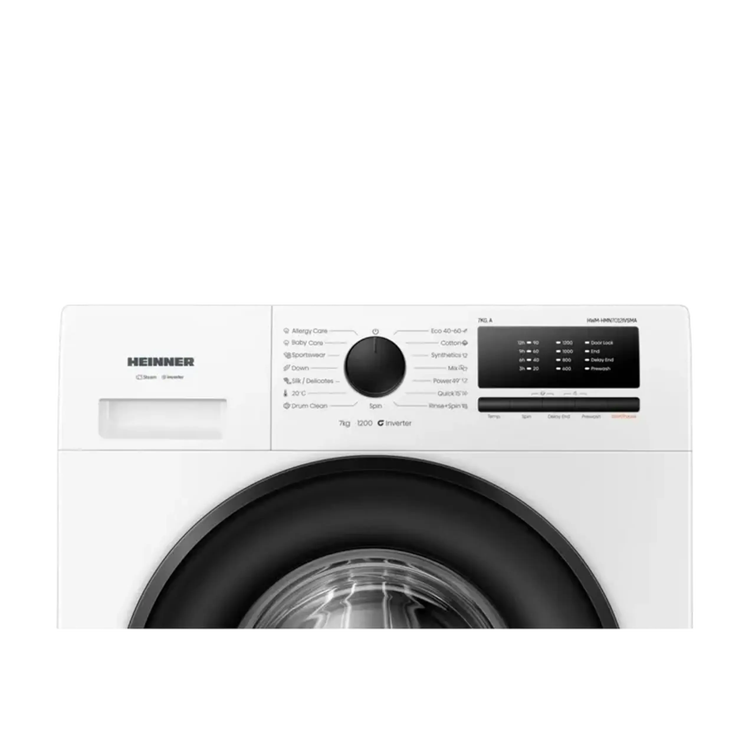 Mașină de spălat Heinner HWM-HMN7012IVSMA, 7kg, Alb