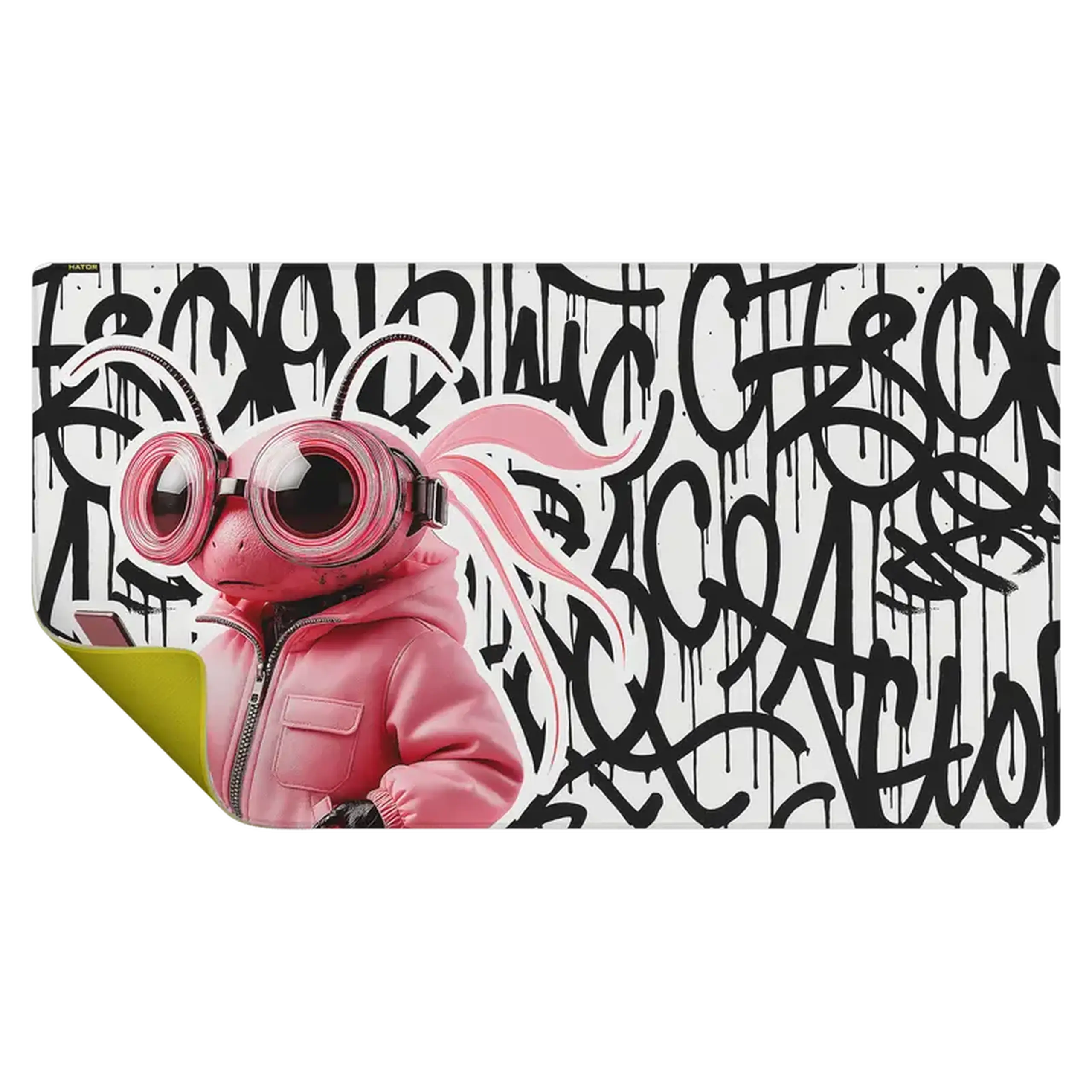 Mouse Pad pentru jocuri HATOR Tonn EVO 3XL, Extra Extra Extra Large, Libelulă