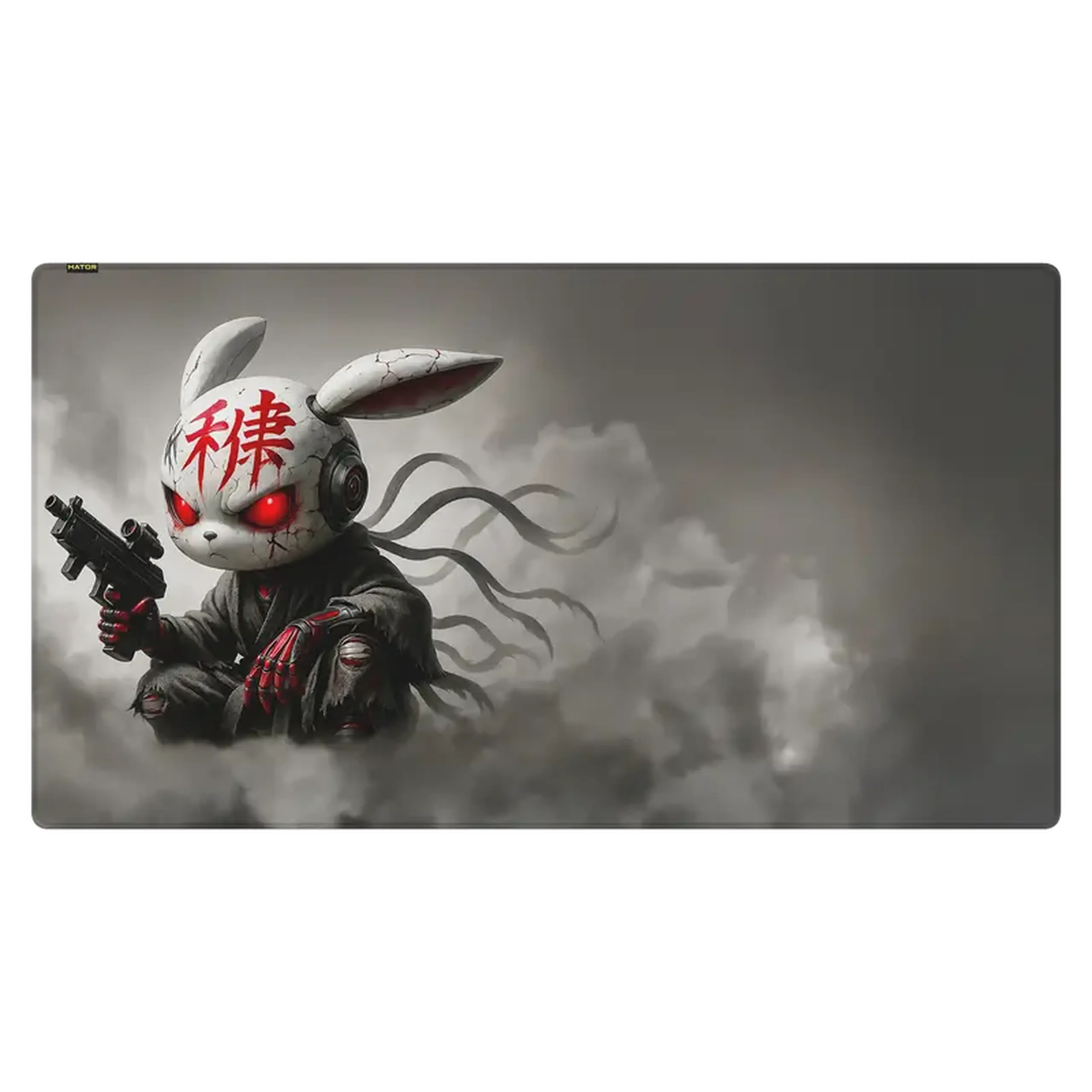 Mouse Pad pentru jocuri HATOR Tonn EVO 3XL, Extra Extra Extra Large, Angry bunny