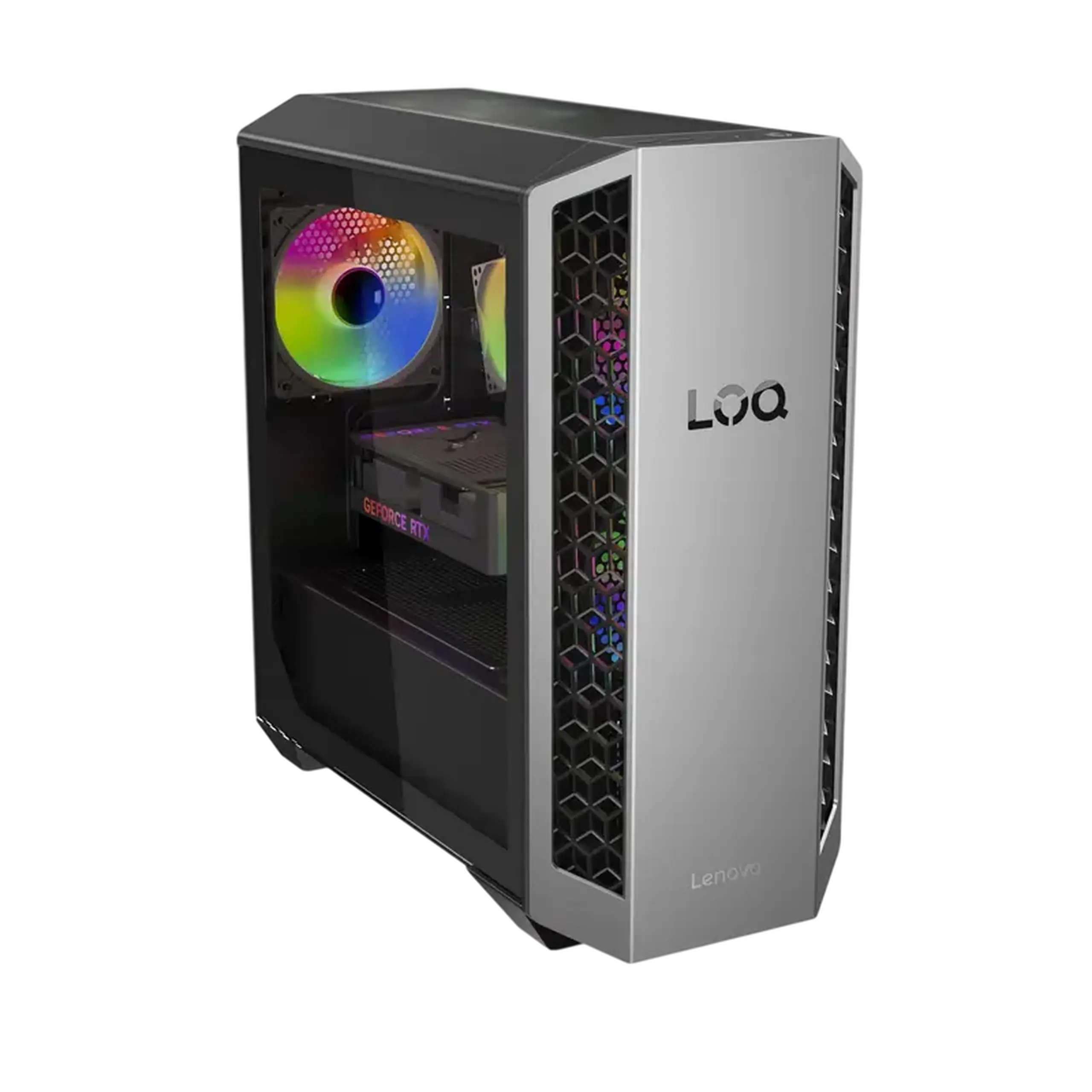 Sistem Desktop PC Lenovo LOQ Tower 26ADR10, Turn, AMD Ryzen 7 8745HX, 32GB/1024GB, AMD Radeon 610M