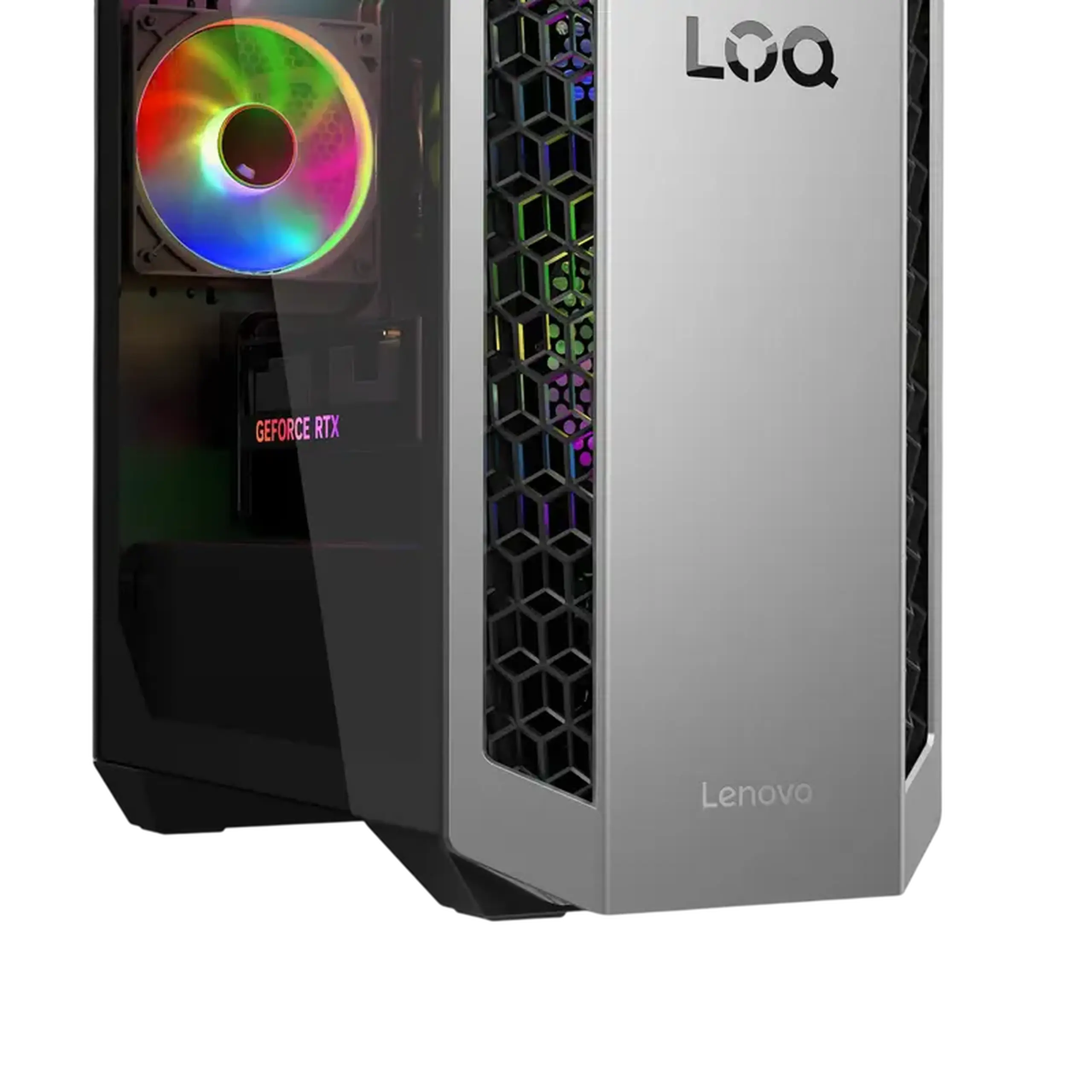 Sistem Desktop PC Lenovo LOQ Tower 26ADR10, Turn, AMD Ryzen 7 8745HX, 32GB/1024GB, AMD Radeon 610M